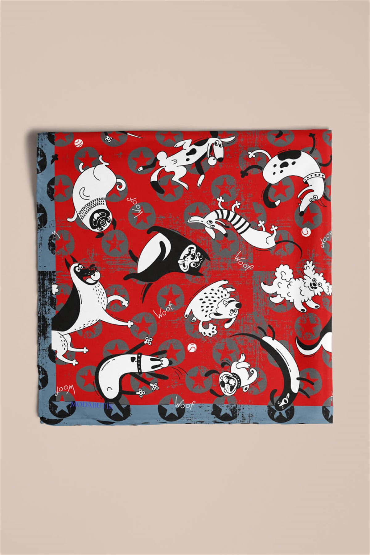 G1 Violla Köpek Bandanası Kırmızı 50x50