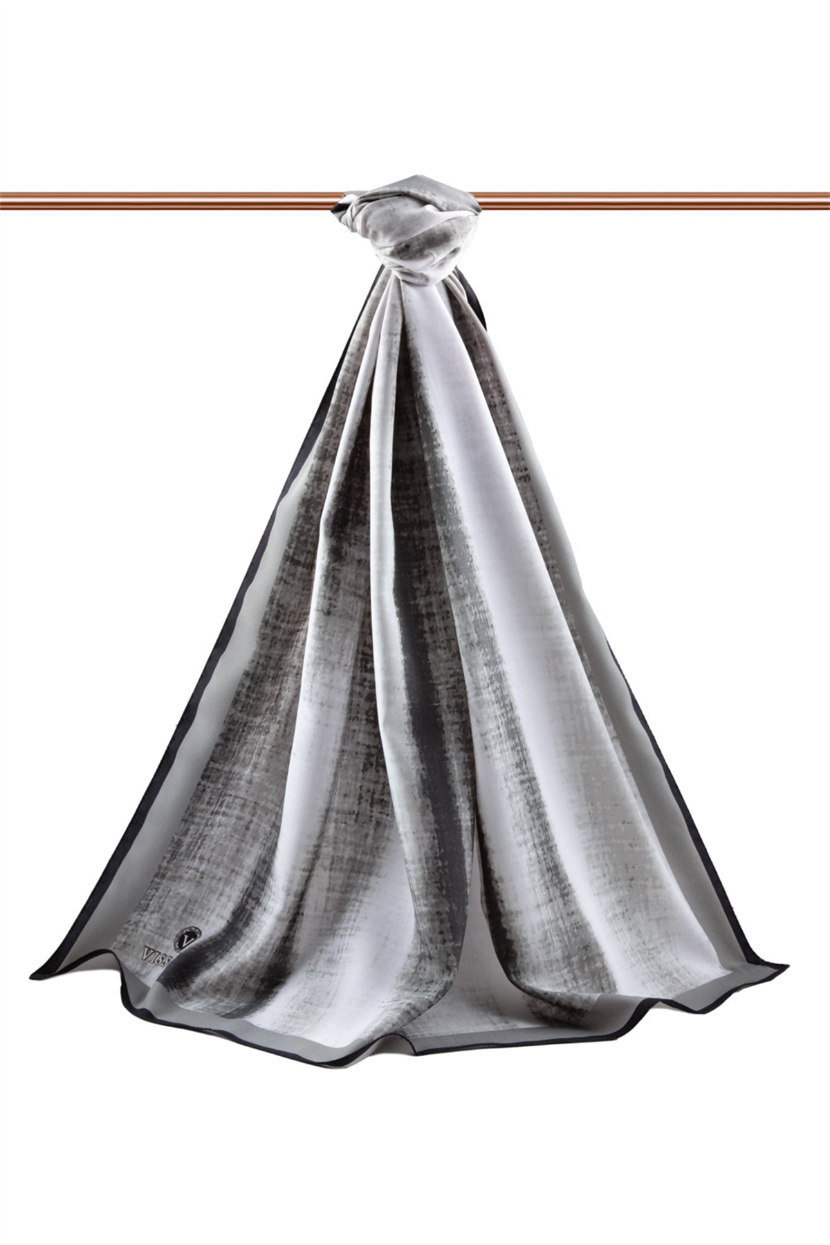 LÜKS MEDİNE İPEĞİ BATİK DESENLİ TAŞ RENKLİ 75X195 KIRIŞMAZ ŞAL MOSS KREP DİKİŞ TİPİ İTALYAN DİKİŞLİ
