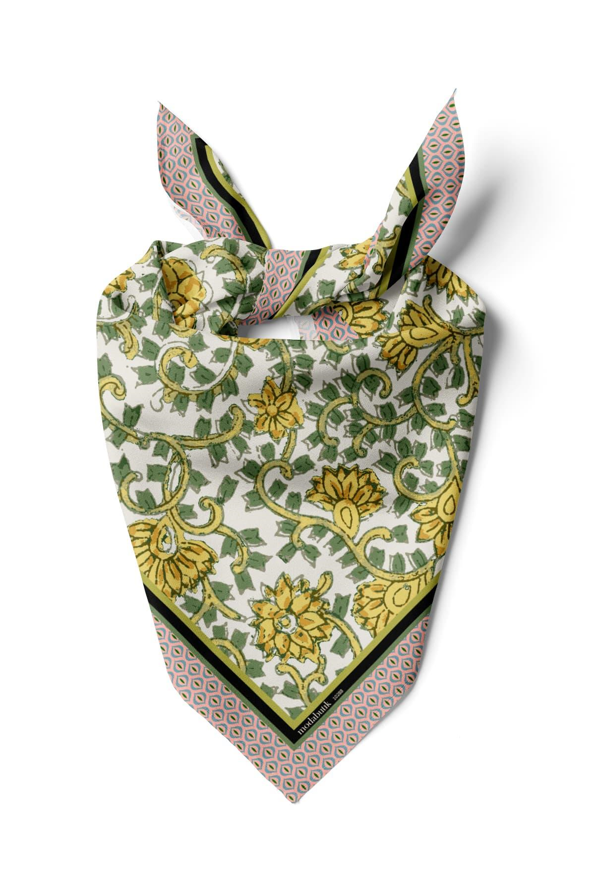 D87 KADIN DESENLİ BANDANA DG-584