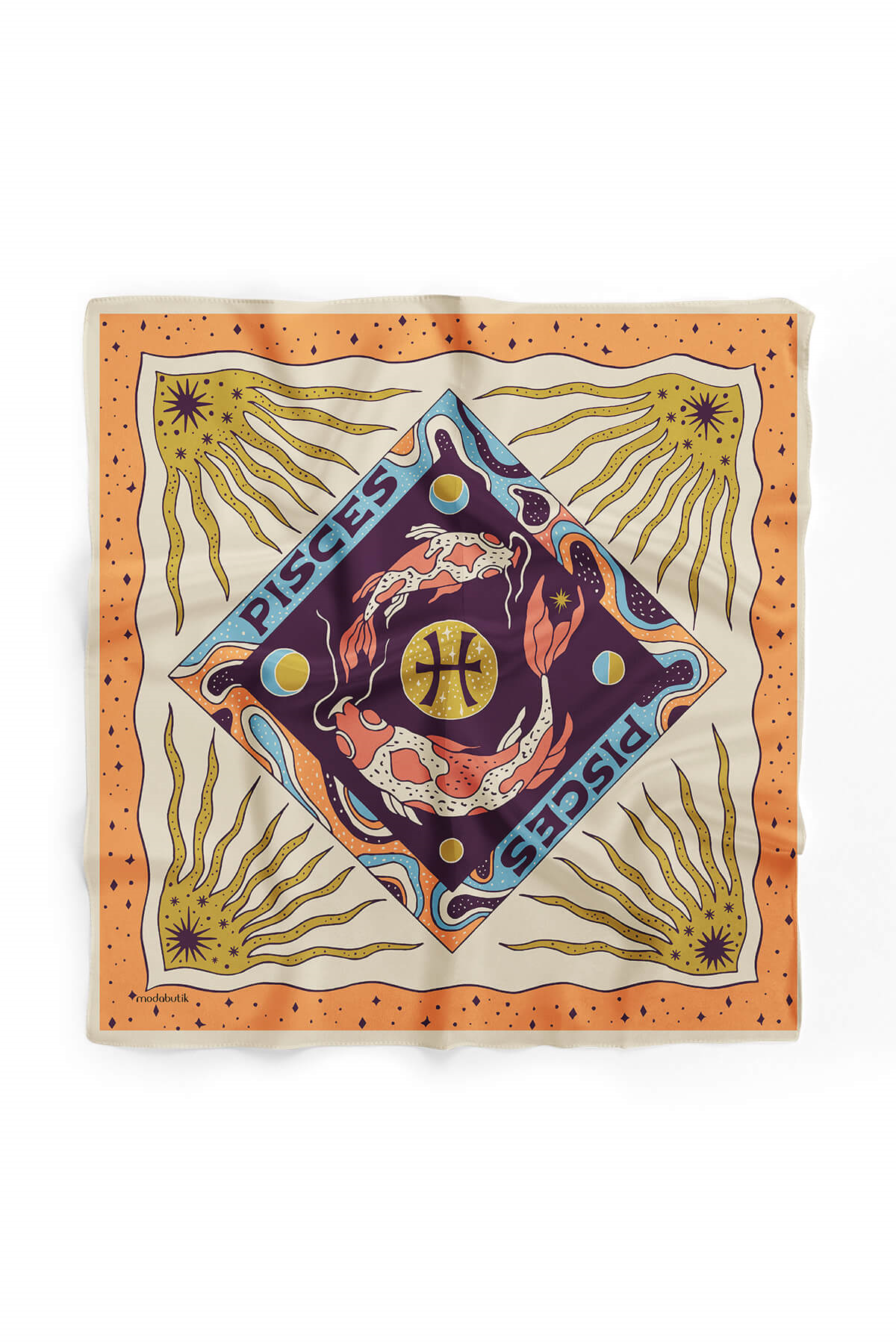 Modabutik Balık Burcu Bandana