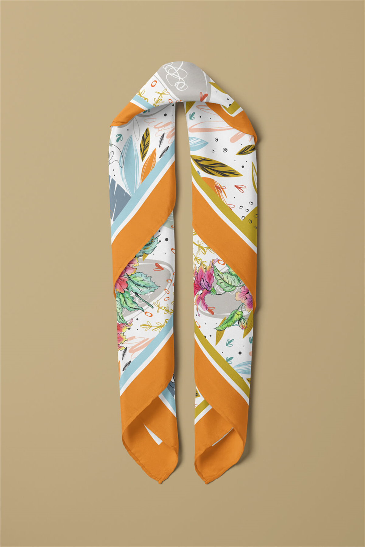 KADIN DESENLİ BANDANA