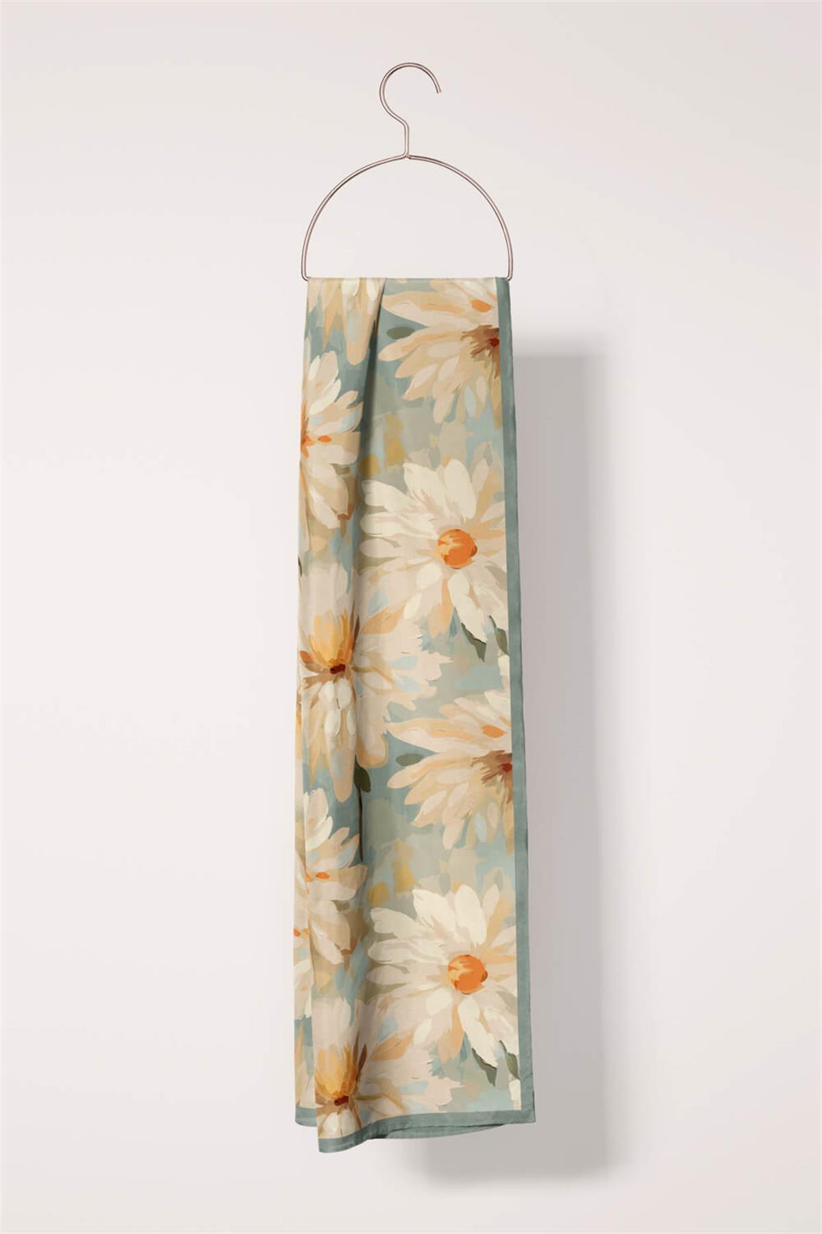 Modabutik Çiçek Desenli Fular