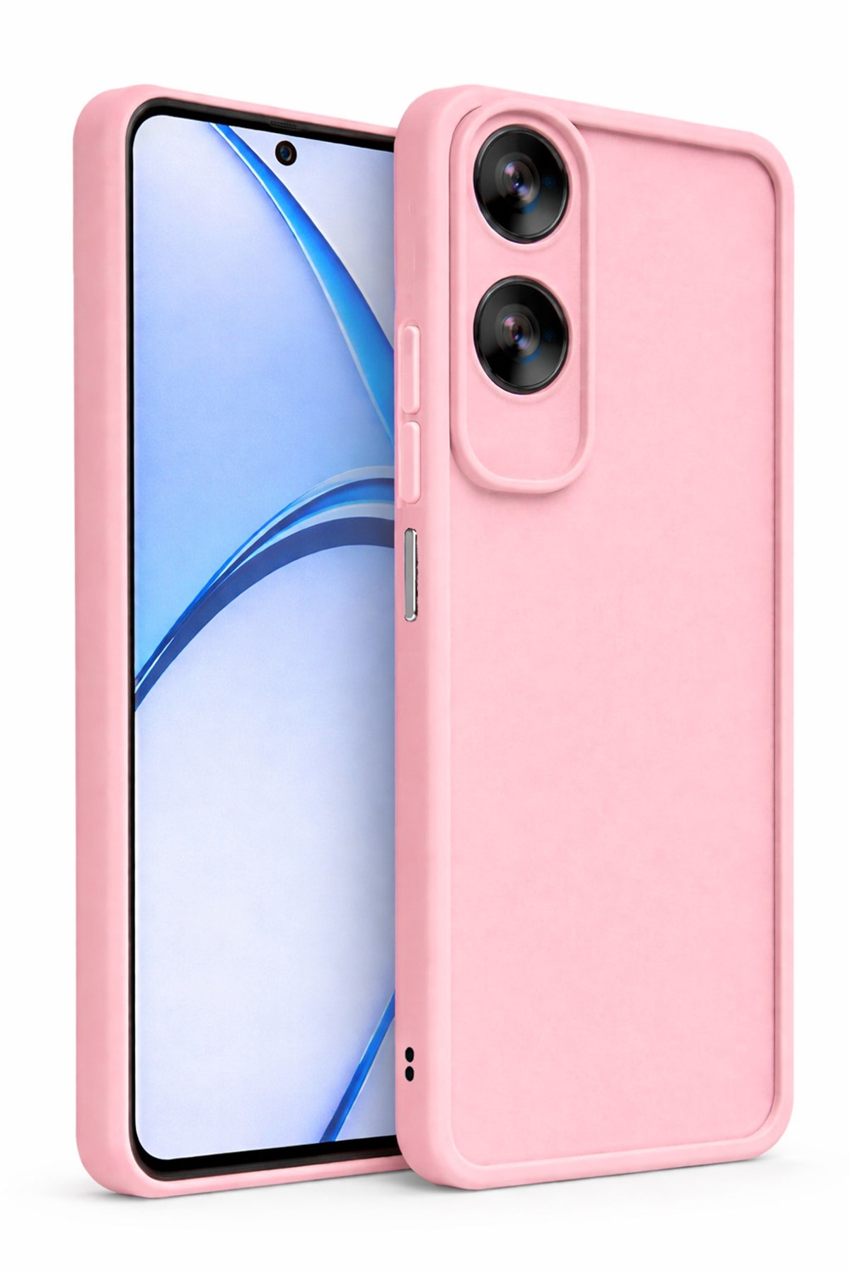 Oppo A60 4G Kılıf – Kamera Çıkıntılı – Mat Silikon Telefon Kılıfı