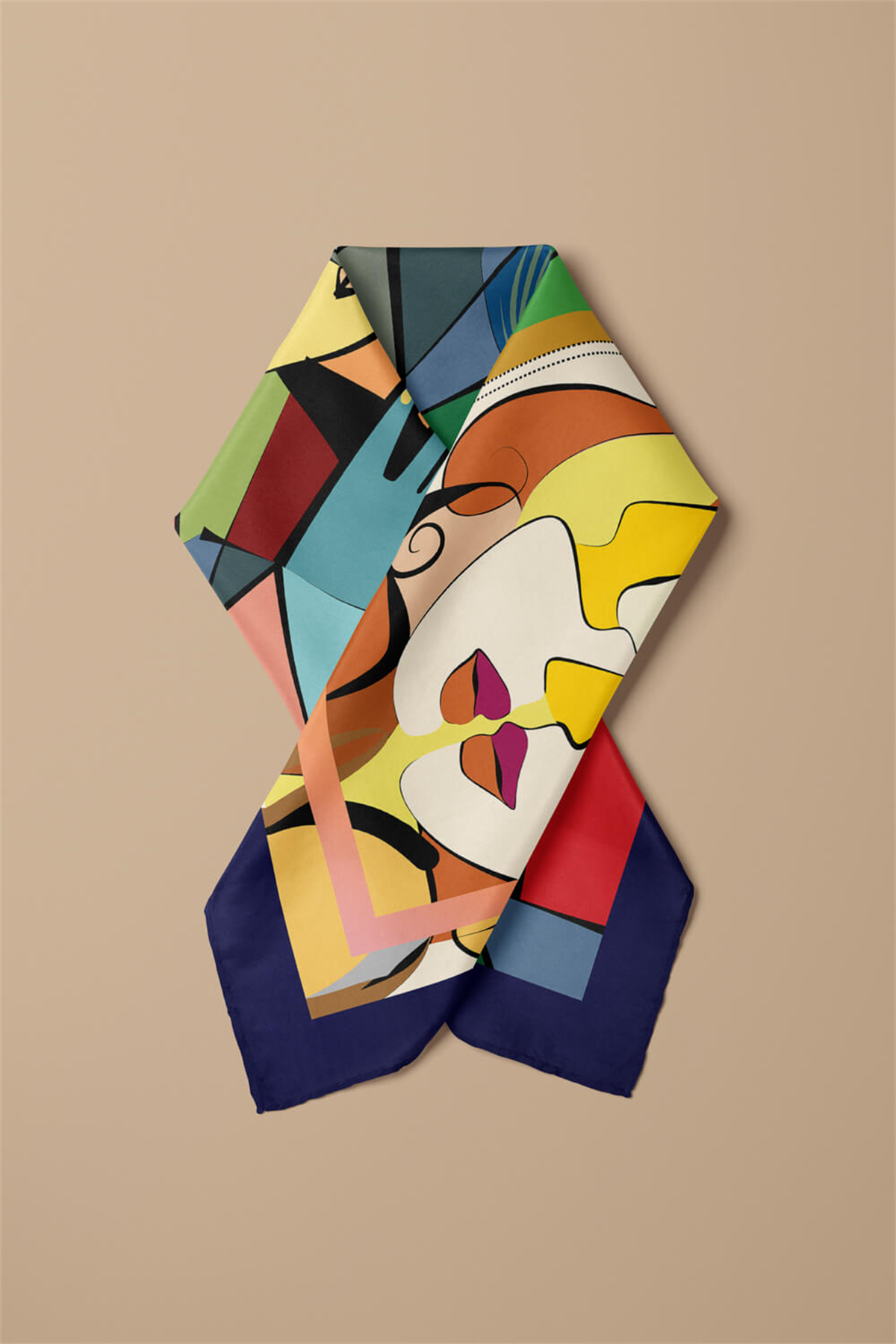 A76 KADIN DESENLİ BANDANA