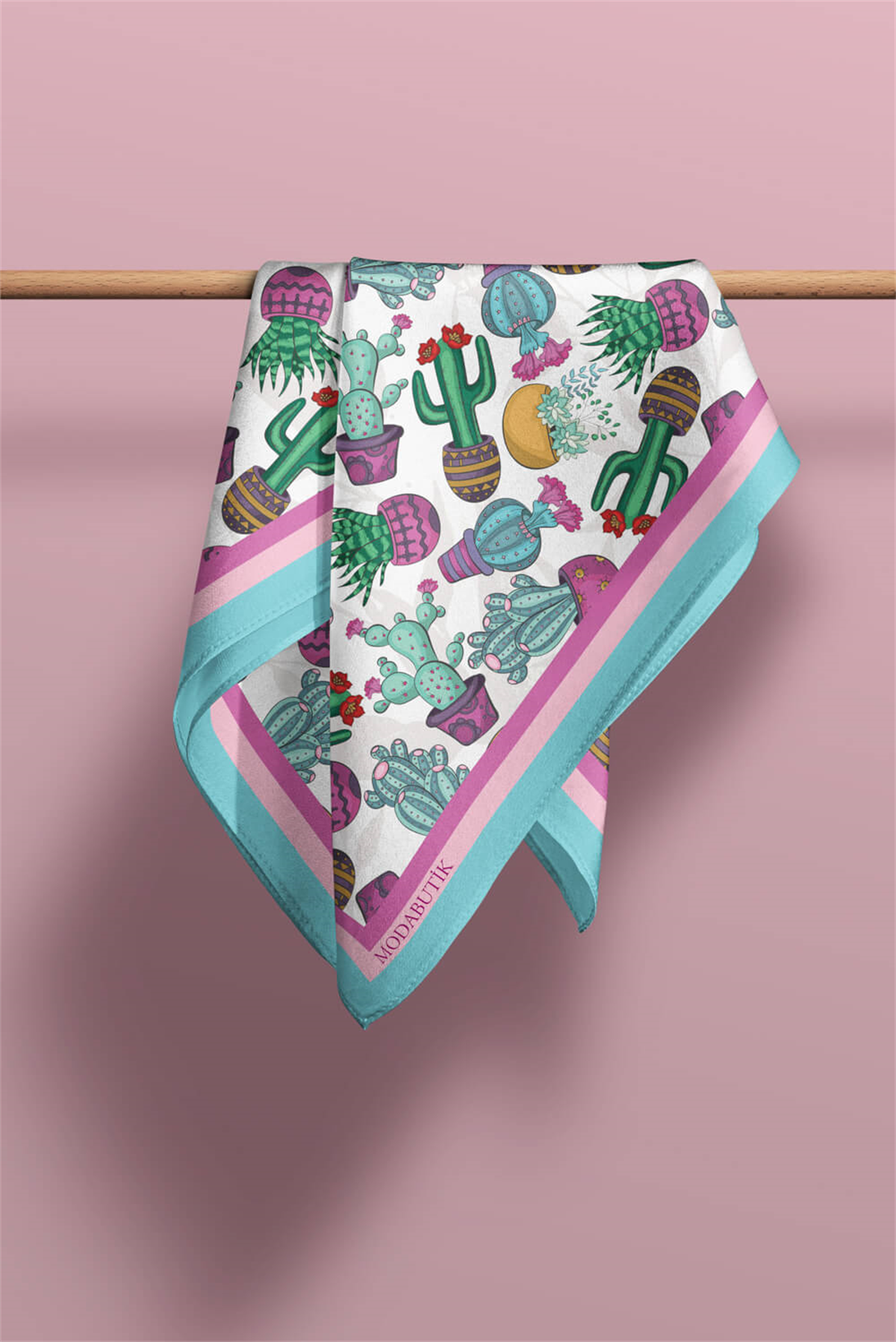 F70 KADIN DESENLİ BANDANA