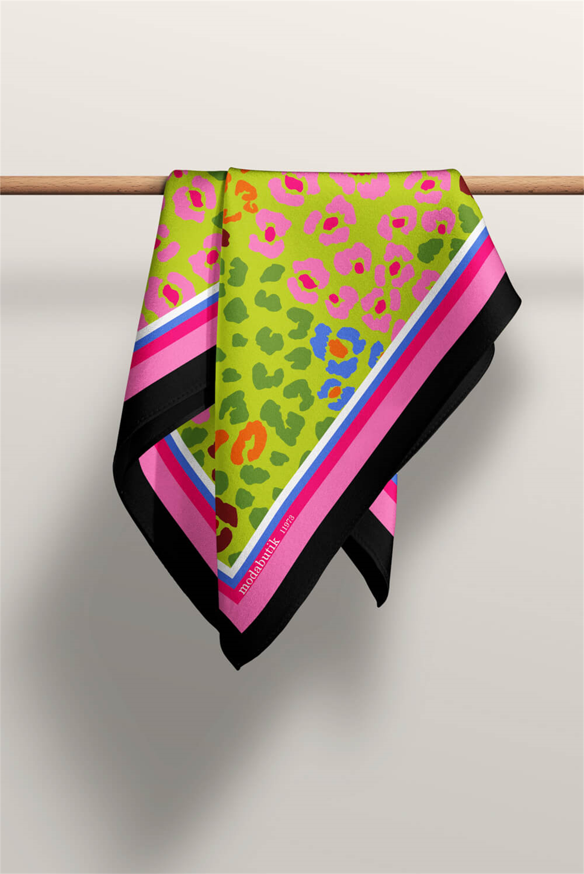 F83 LEOPARD TASARIMLI BANDANA  DG11973