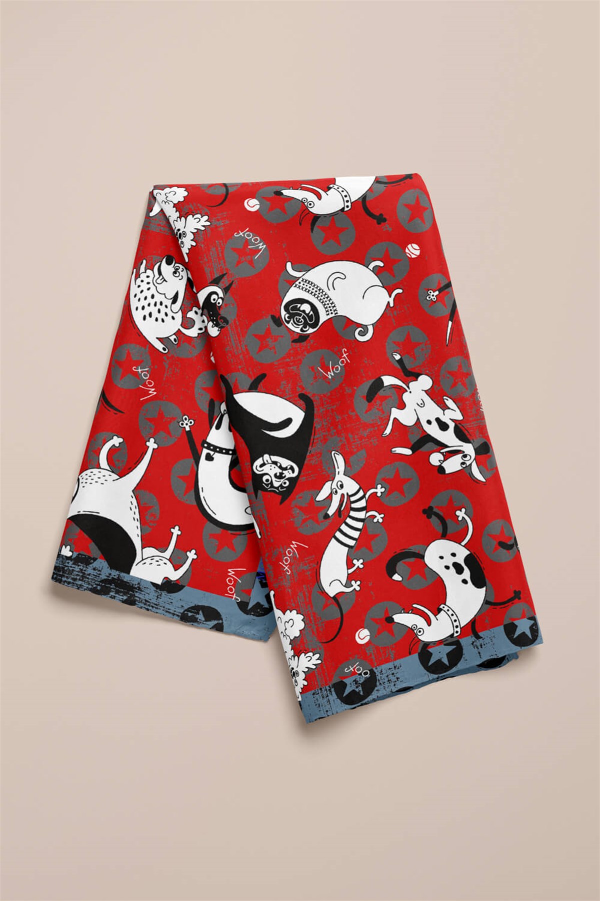 G1 Violla Köpek Bandanası Kırmızı 50x50
