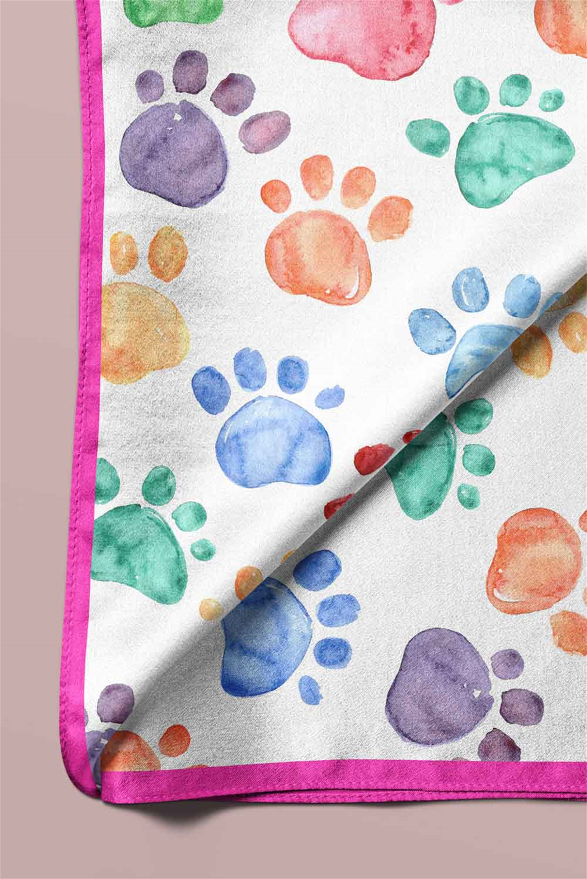 100% Silk Headscarf for Women - 22