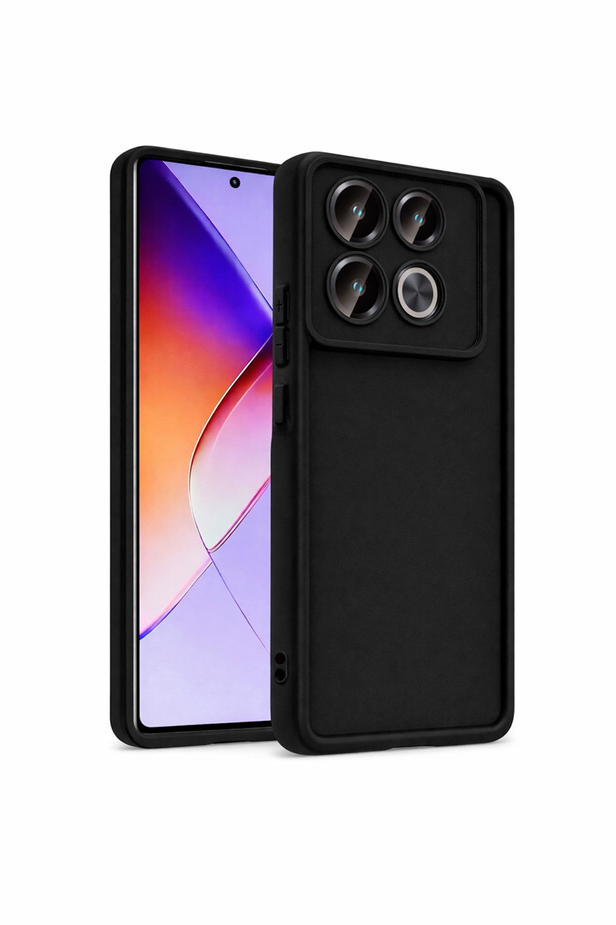 infinix Note30Pro / 4G Kılıf – Kamera Çıkıntılı – Mat Silikon Telefon Kılıfı