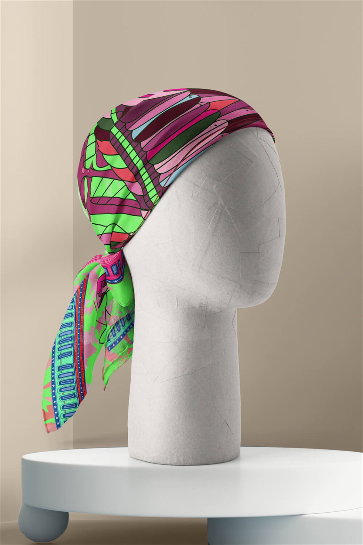 Violla D39 KADIN DESENLİ BANDANA