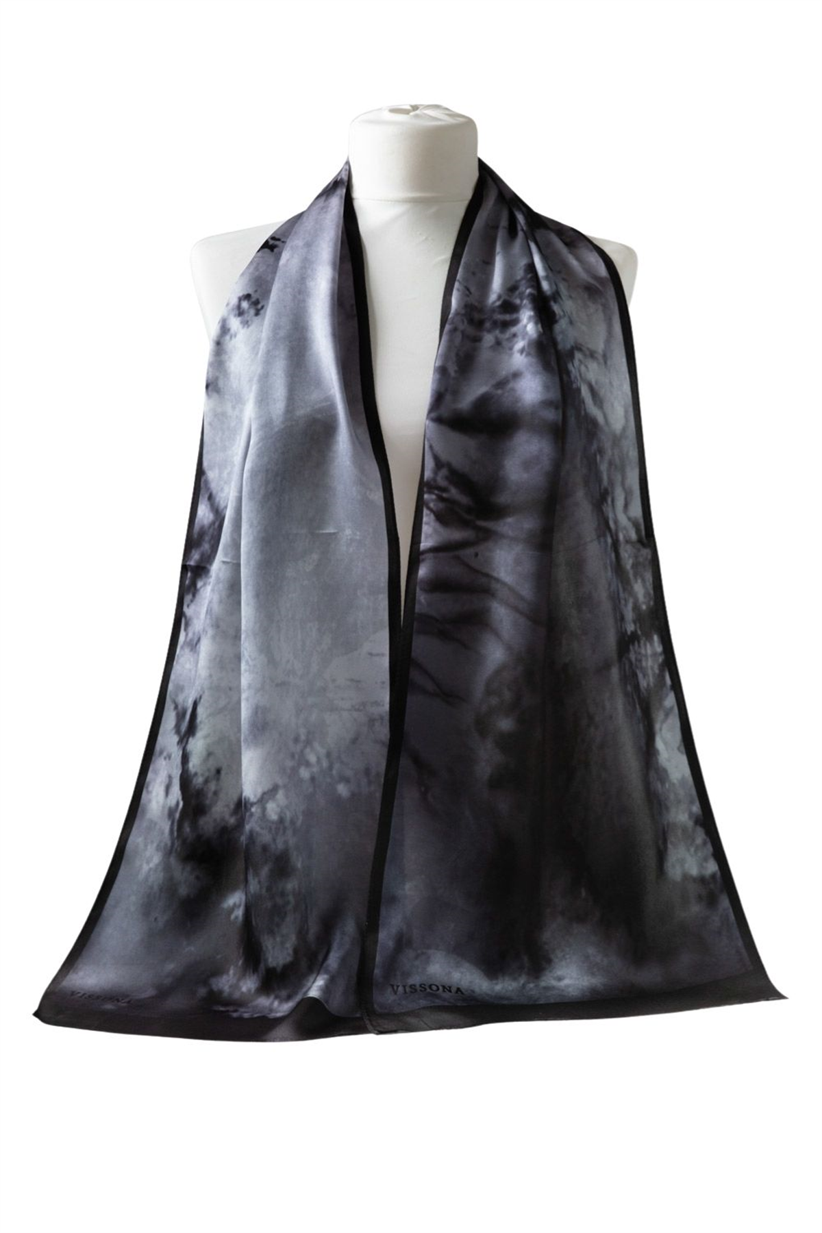 100% Silk Head Scarf for Women - 12
