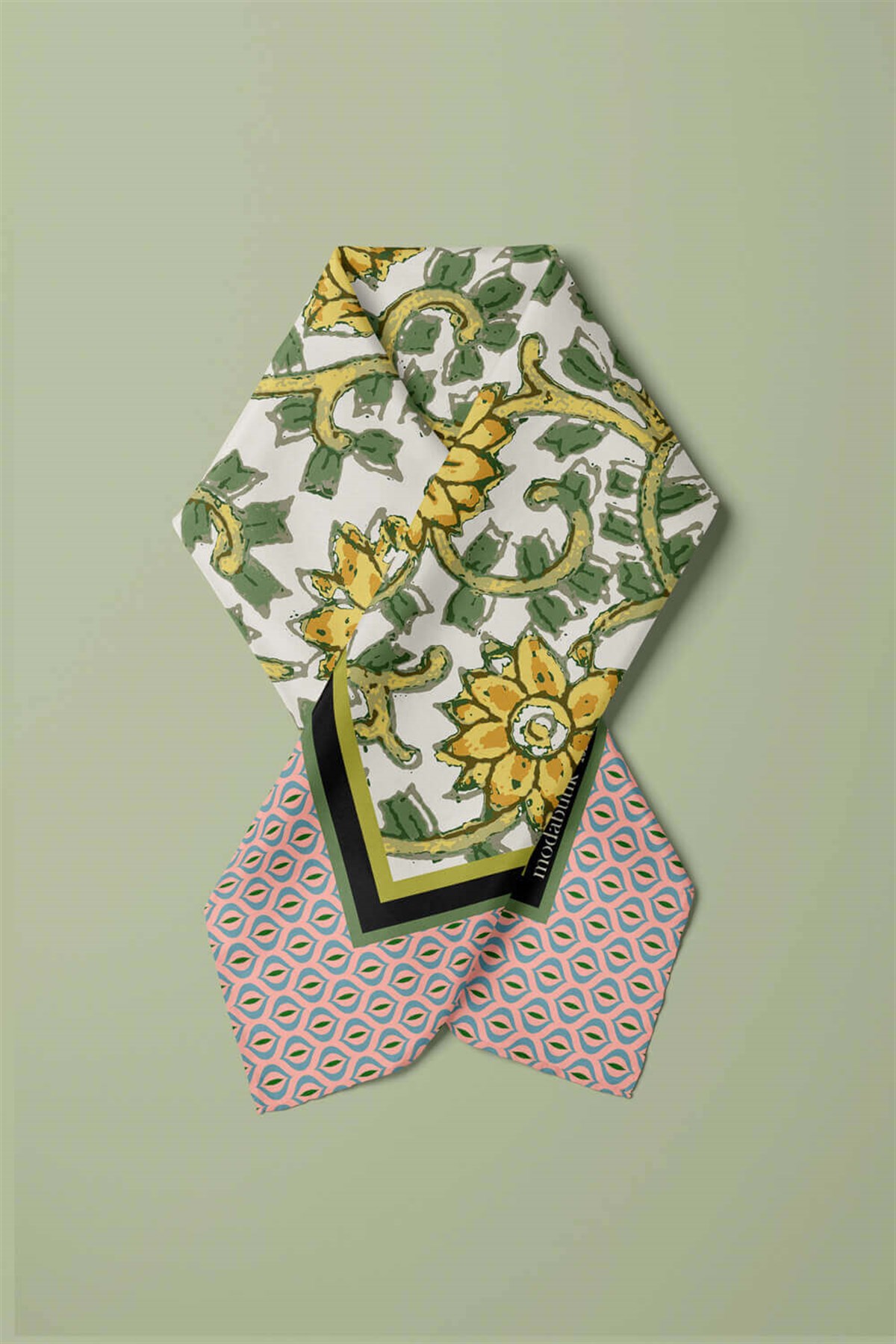 Violla D87 KADIN DESENLİ BANDANA DG-584