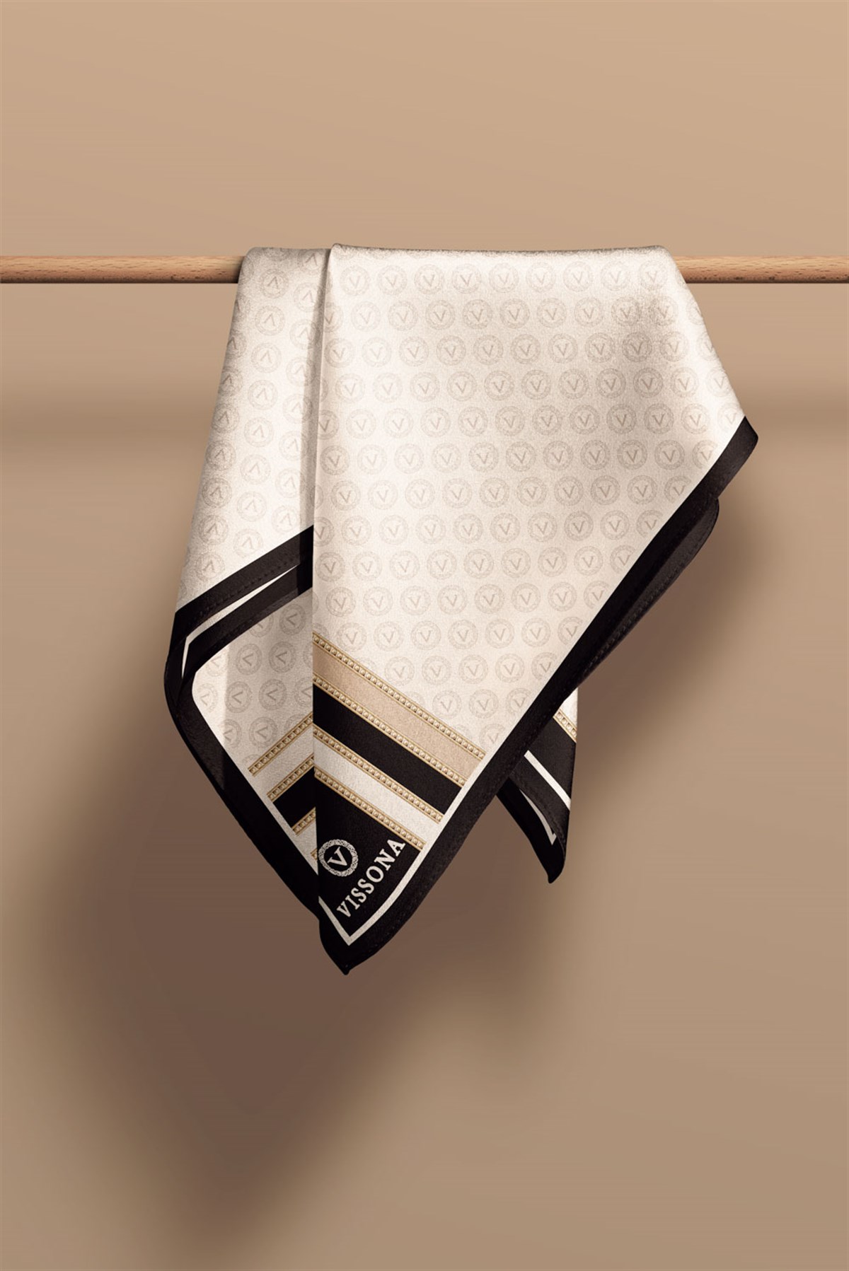 100% Silk Headscarf for Women - 22