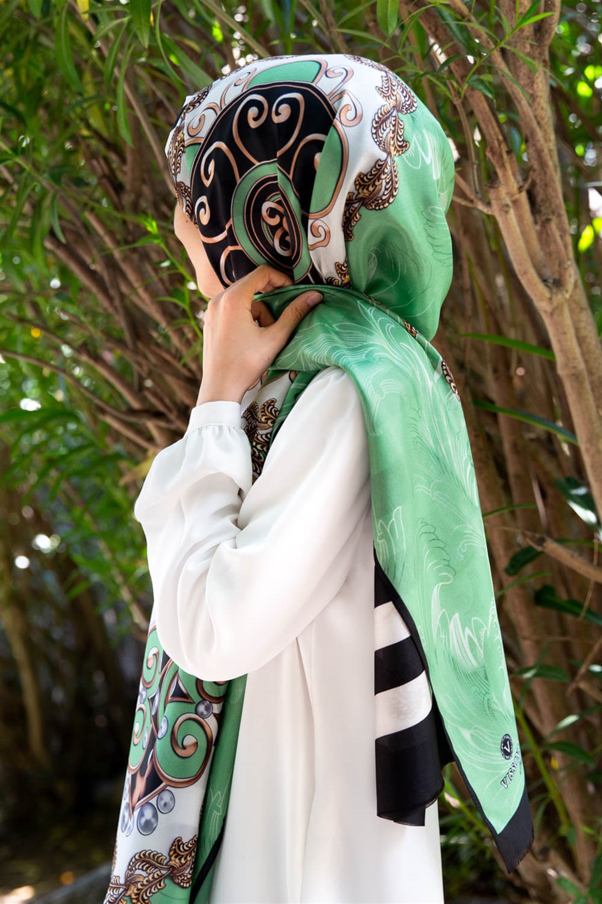 % 100 İPEK FRESH ŞAL