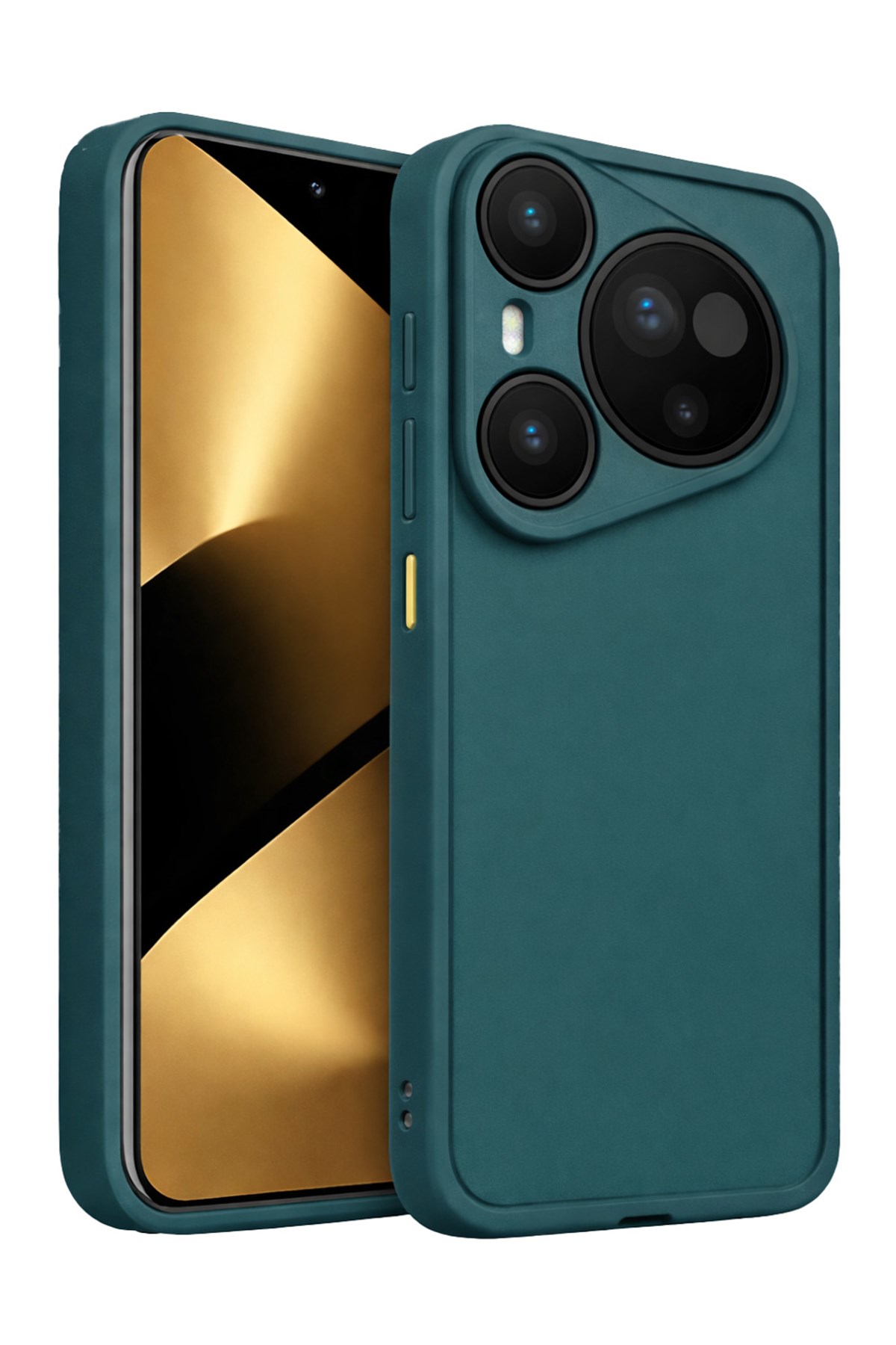 Huawei Pura 70 Pro / Pura 70 Pro Plus Uyumlu Kamera Korumalı Mat Silikon Telefon Kılıfı