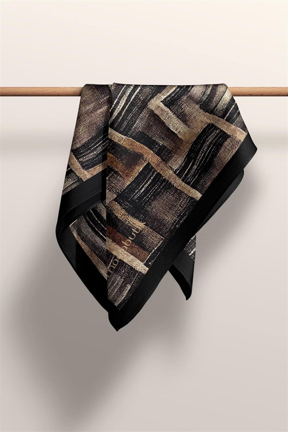 I107 Modabutik Geometri Desenli Fular