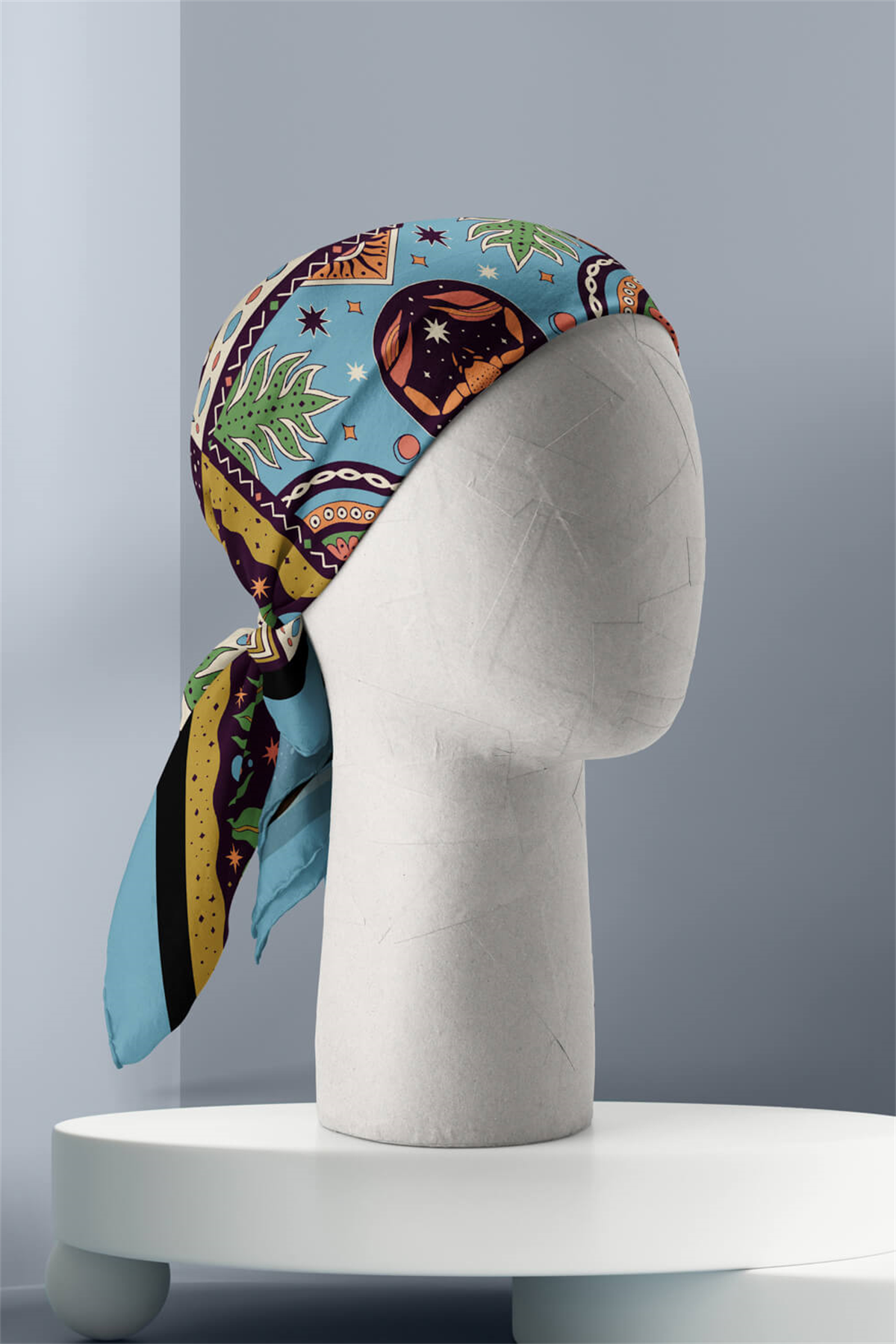 G13 BURÇ TASARIMLI BANDANA DG12081