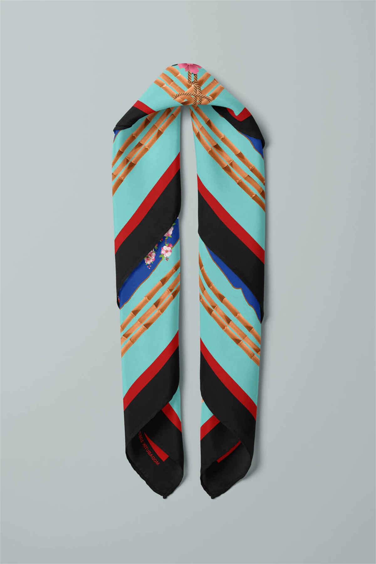 C48 KADIN DESENLİ BANDANA