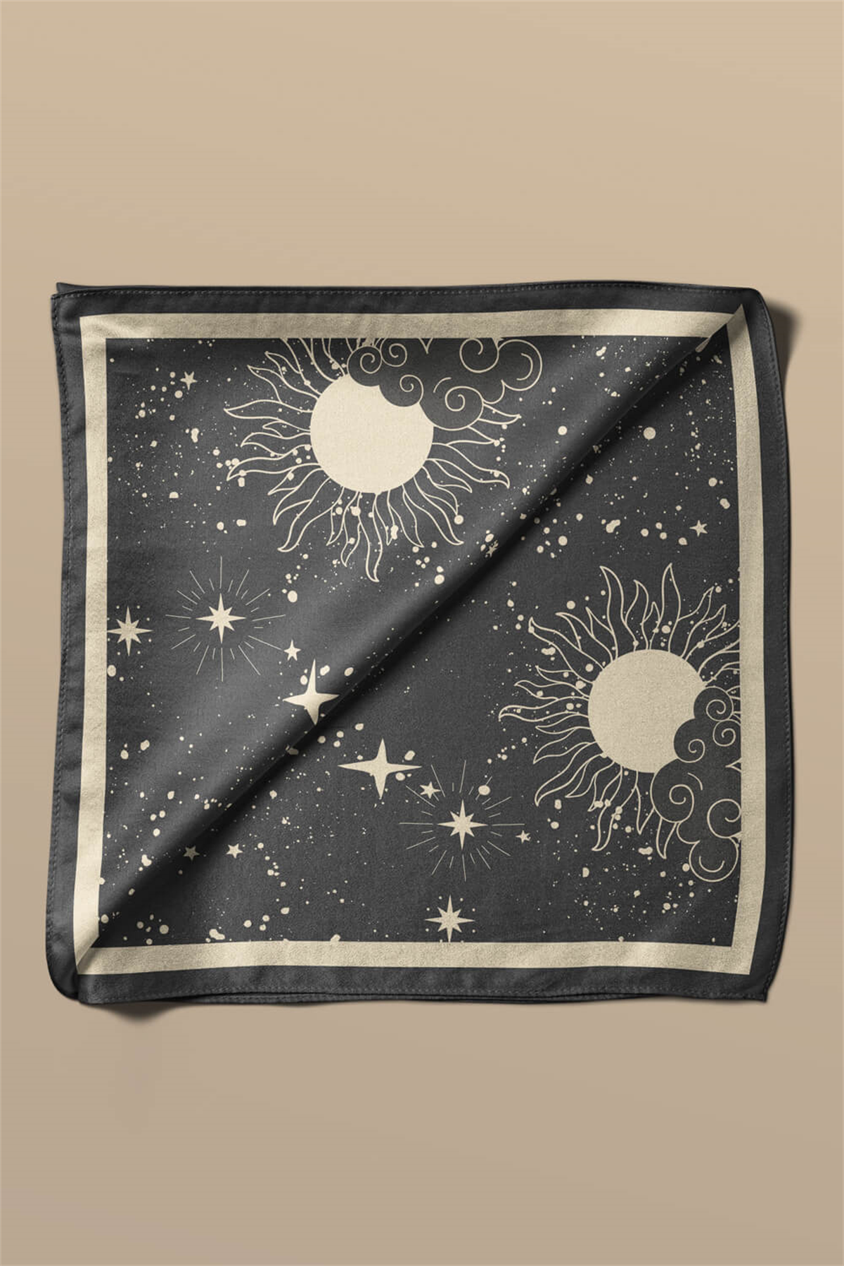 G117 Modabutik Yengeç Burcu Bandana