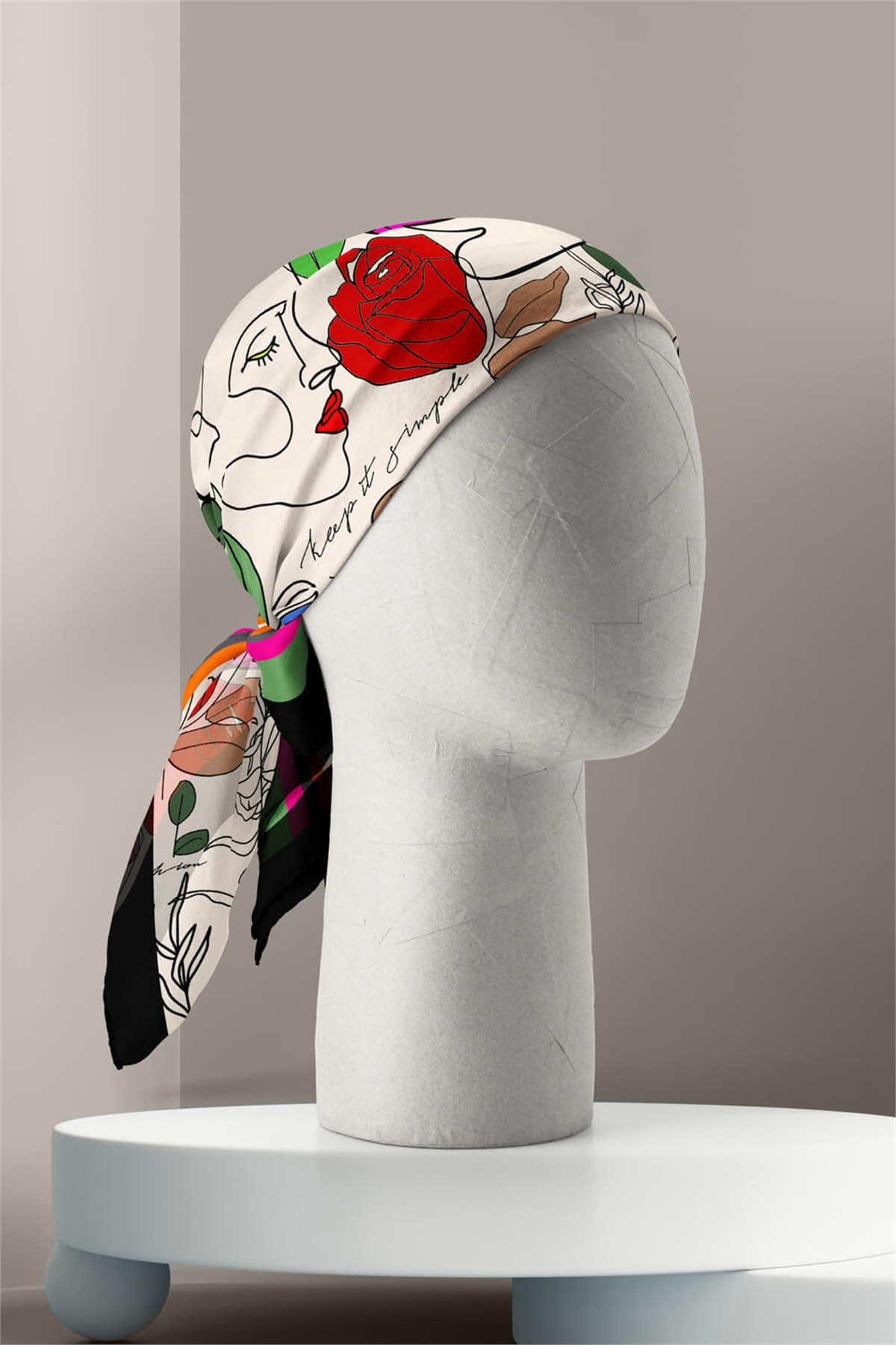 Violla D83 MODERN FACEUP BANDANA DG12090