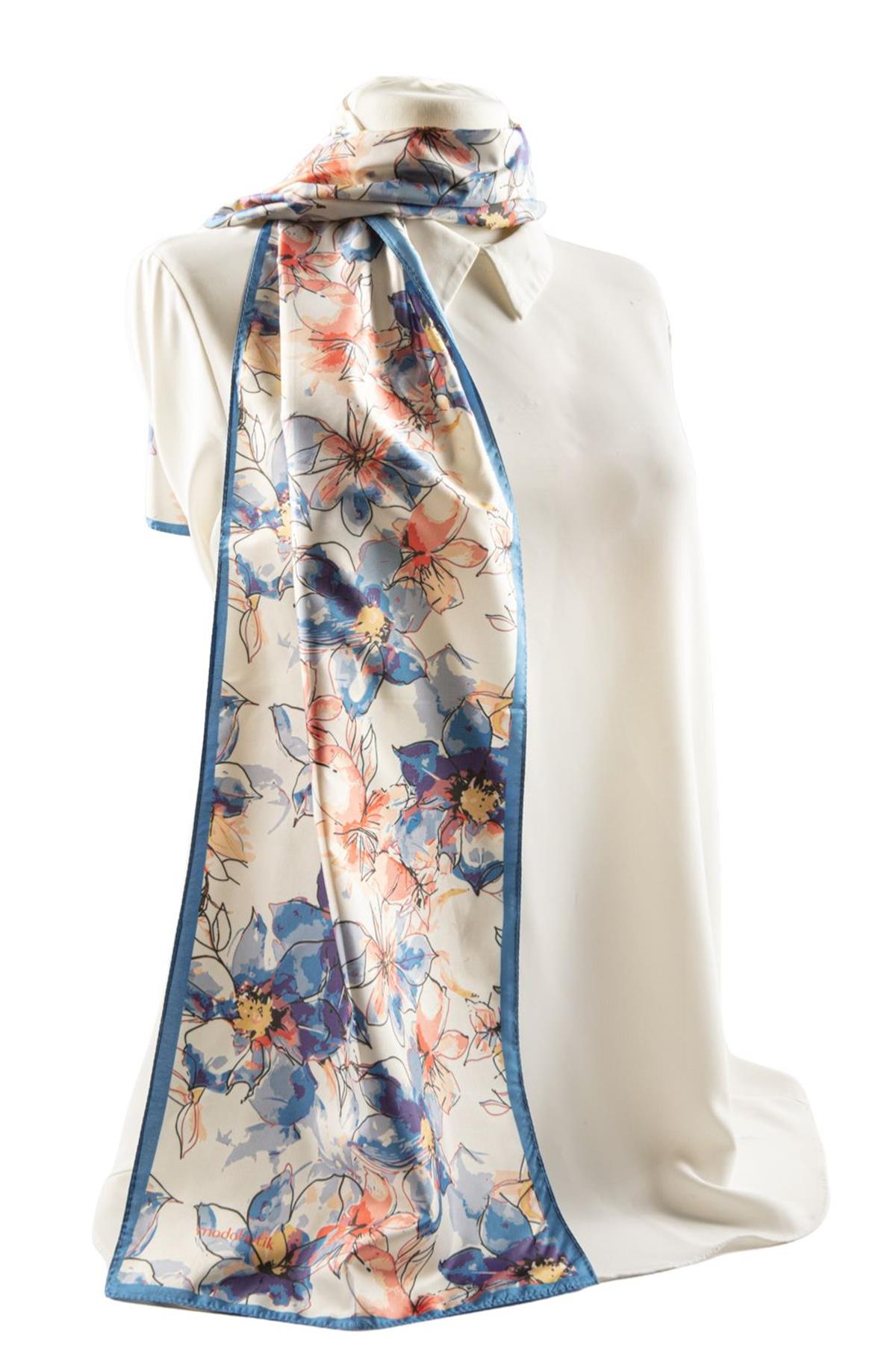 Modabutik Çiçek Desenli Fular