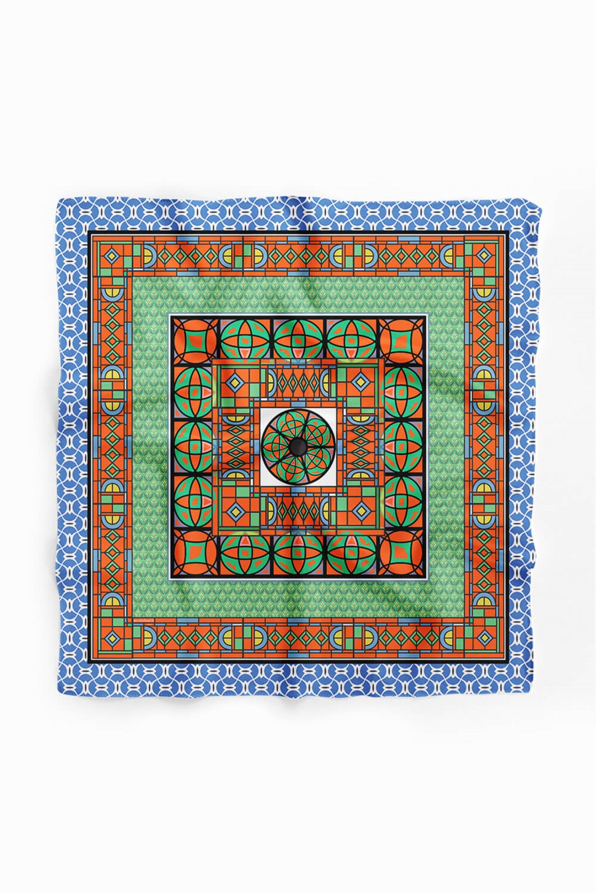 Violla Y91 MODERN RETRO DESENLİ BANDANA DG12229