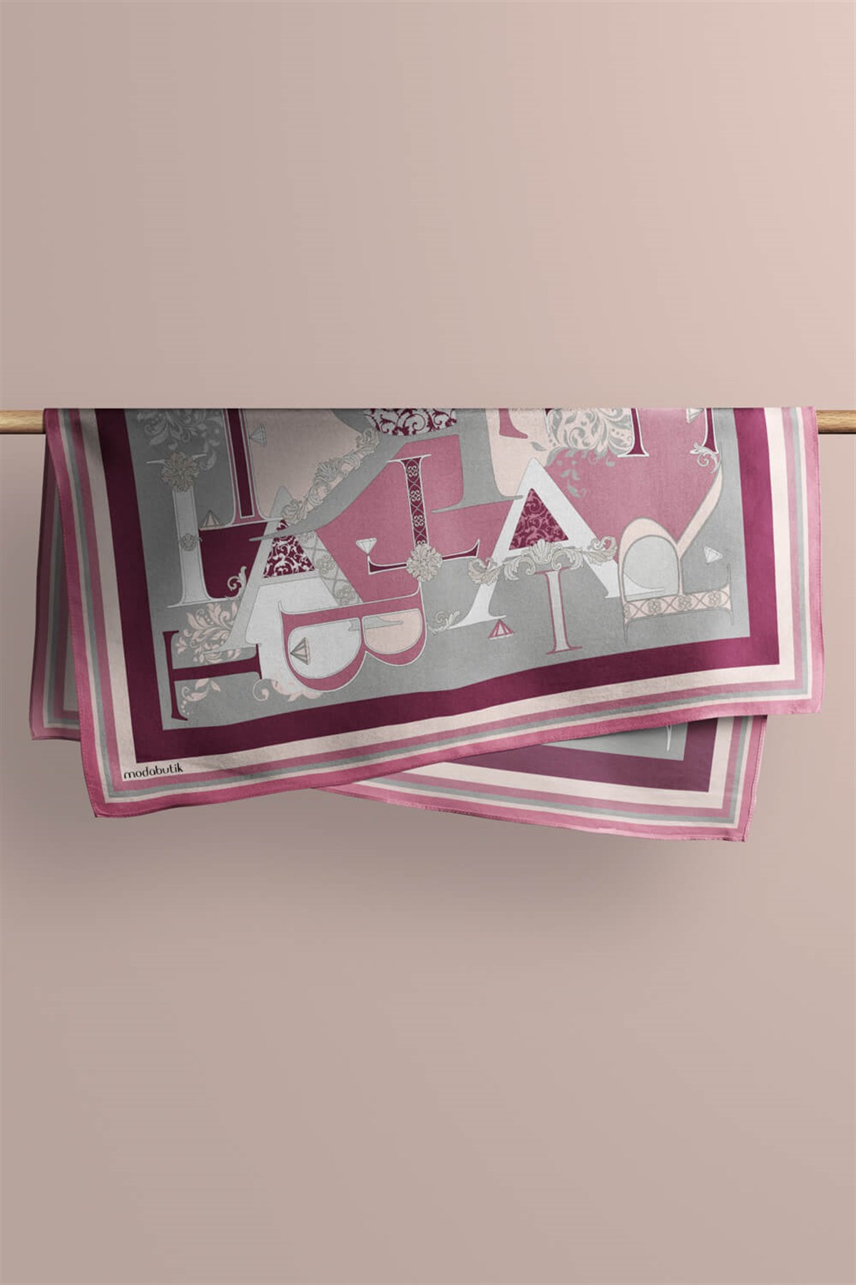 G19 Violla Love Desenli Bandana
