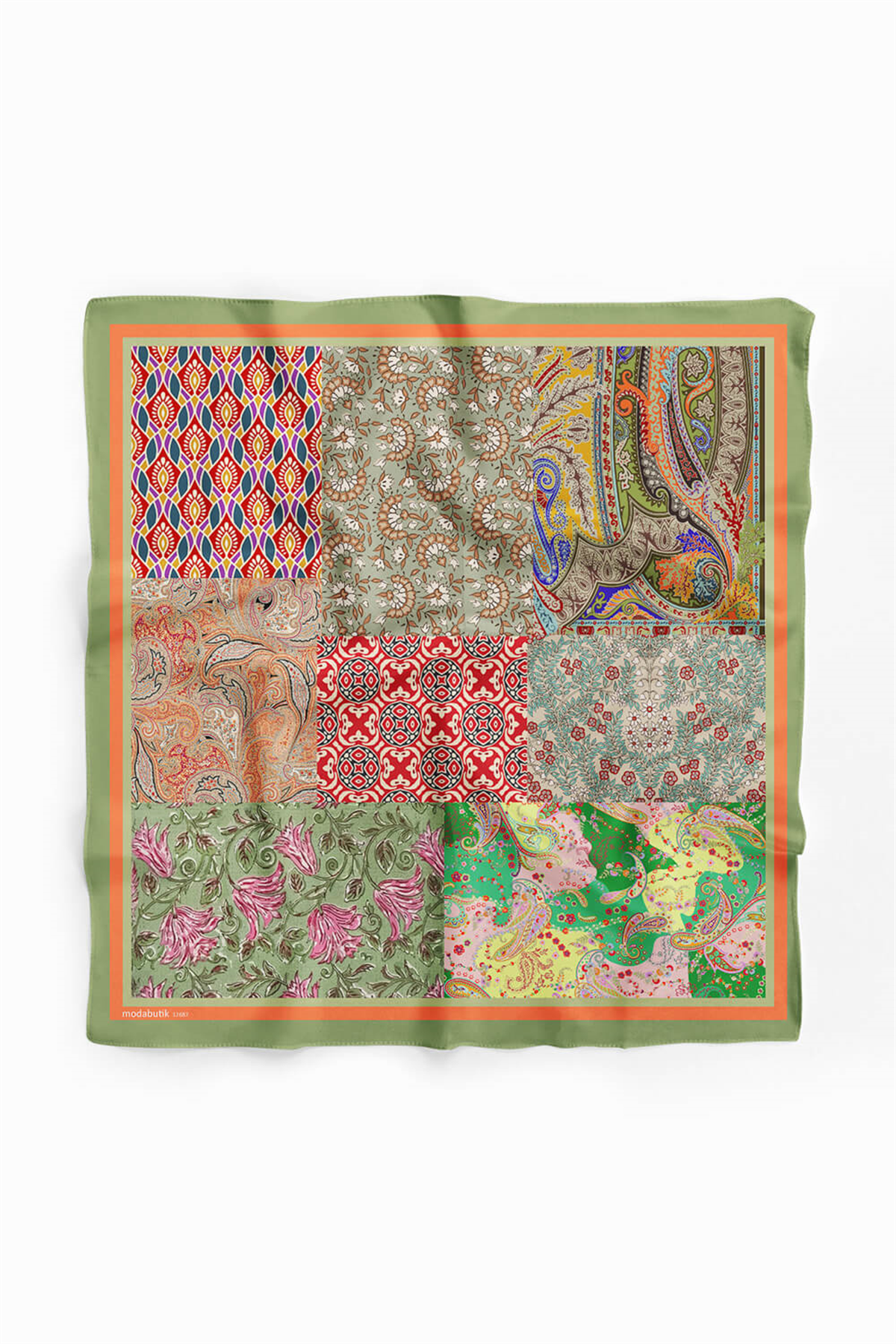 C101 PATCHWORK TASARIM  BANDANA