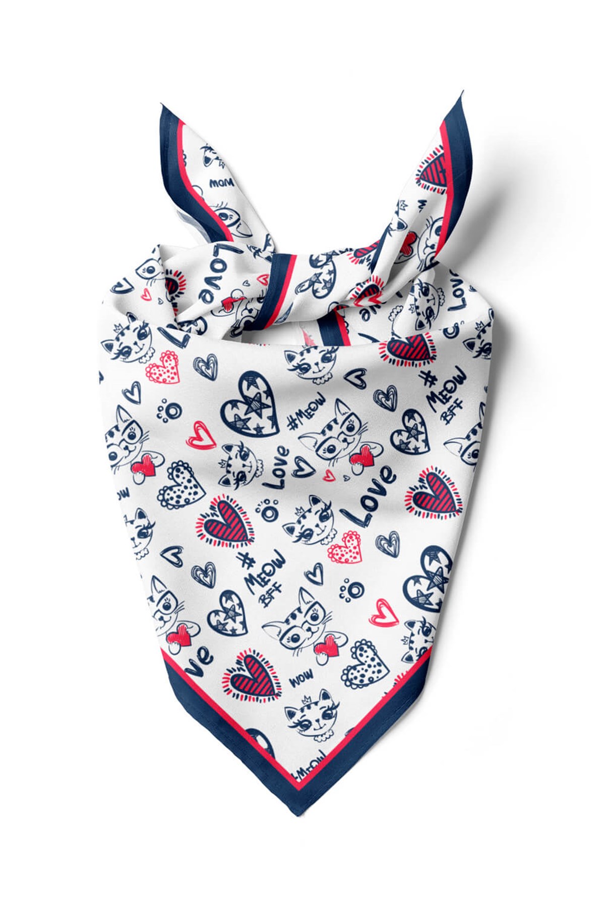 Violla Cat Love Bandana