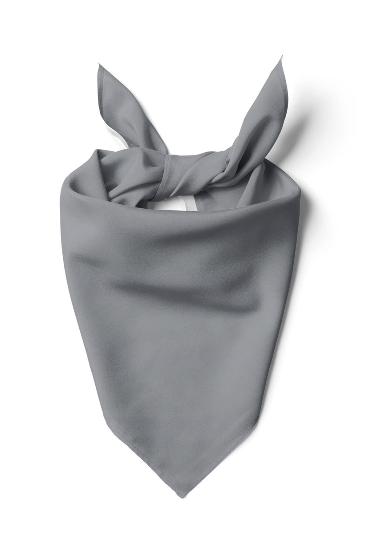 Şifon Gri Bandana