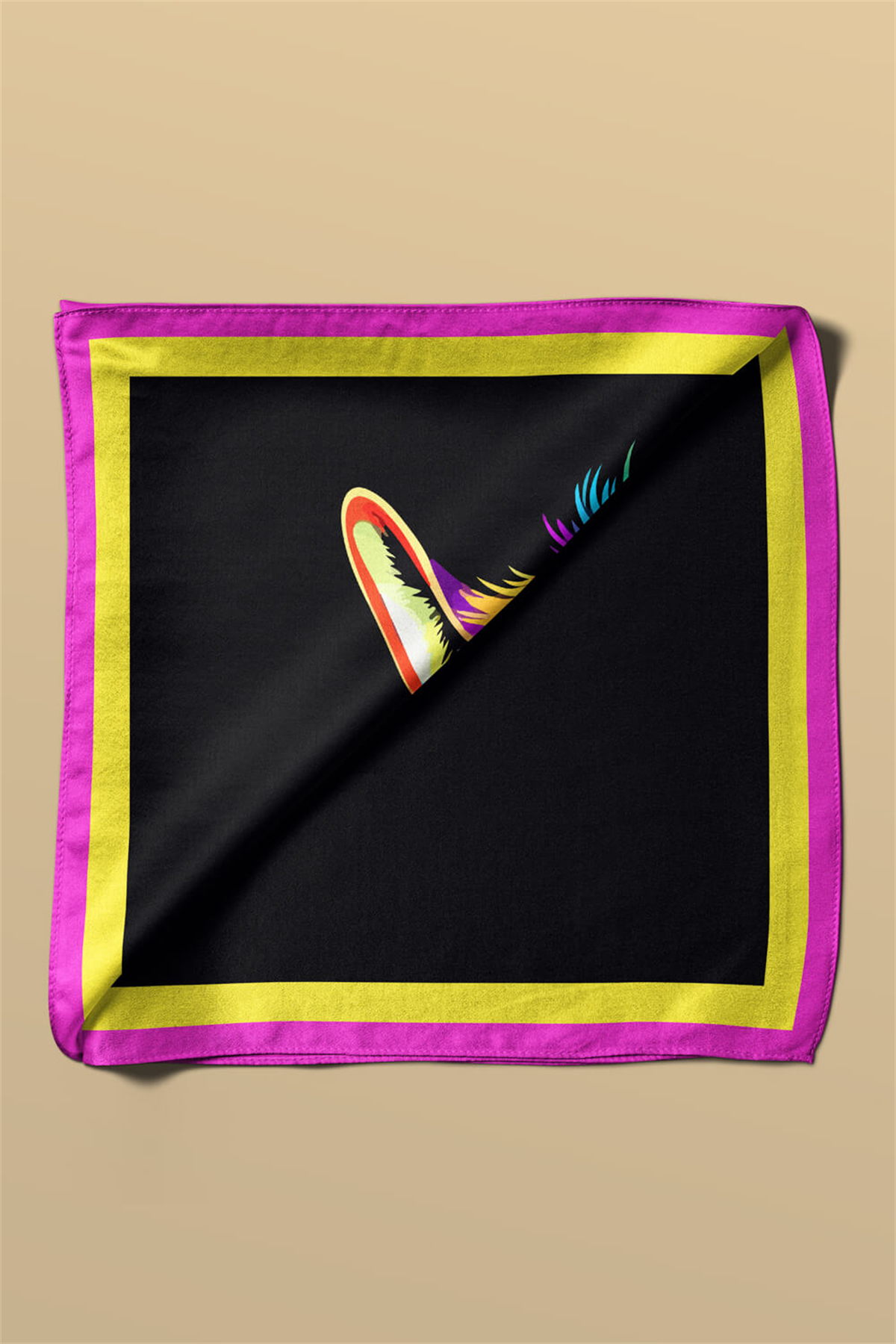 E45 Modabutik Zehra Desenli Bandana