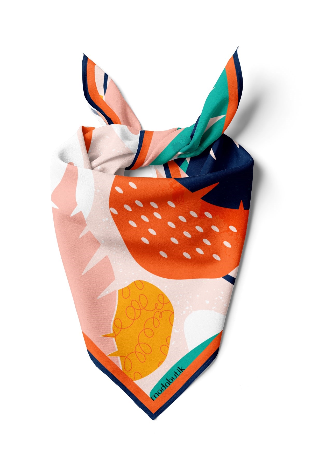 Violla Geometri Deseni Bandana
