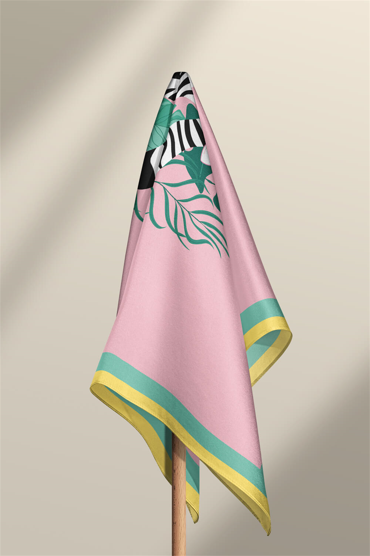 A39 Modabutik Zebra Desenli Bandana