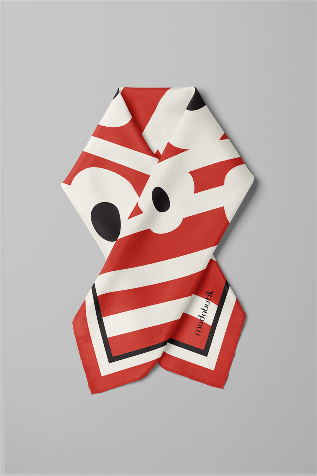 Z29 Modabutik Leopar Desenli Bandana