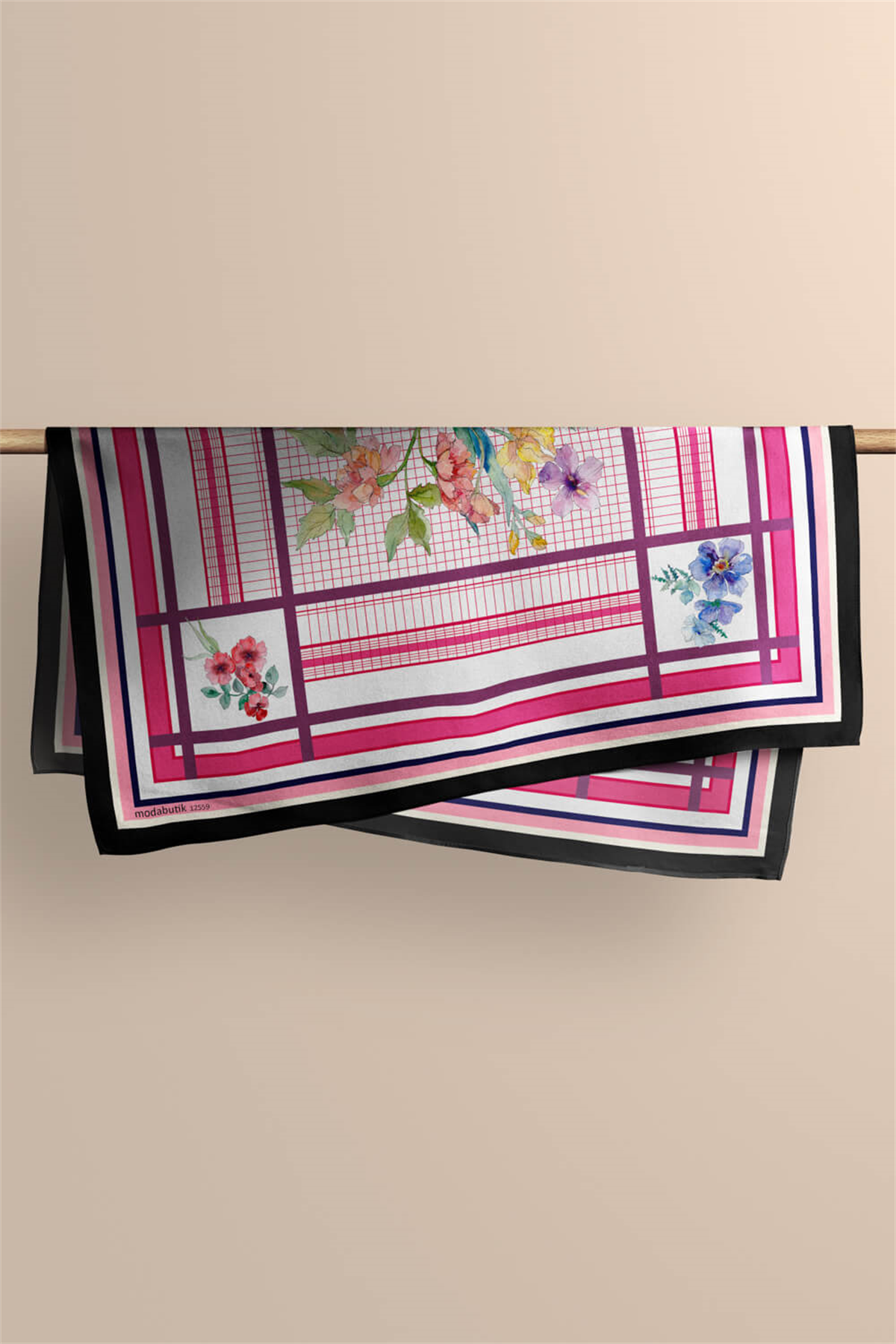 B115 GEOMETRIC COLUR BANDANA