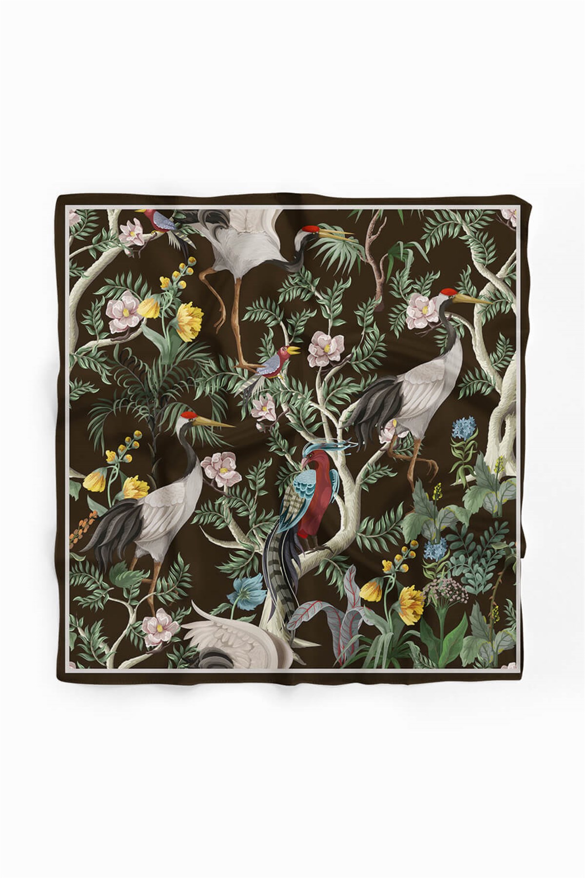 Vissona Wild Desenli İpek Bandana