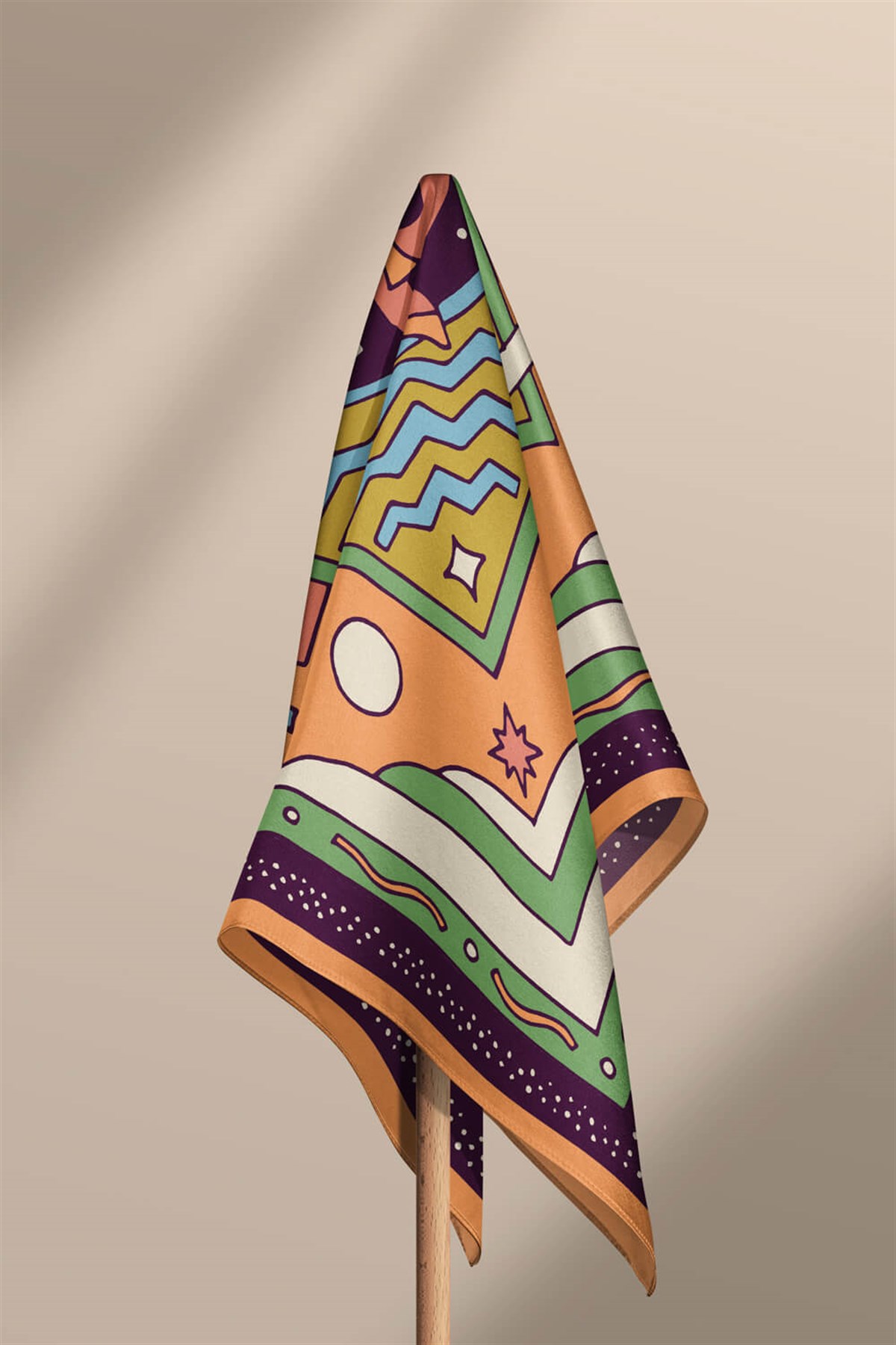 F91 Modabutik Yay Burcu Bandana