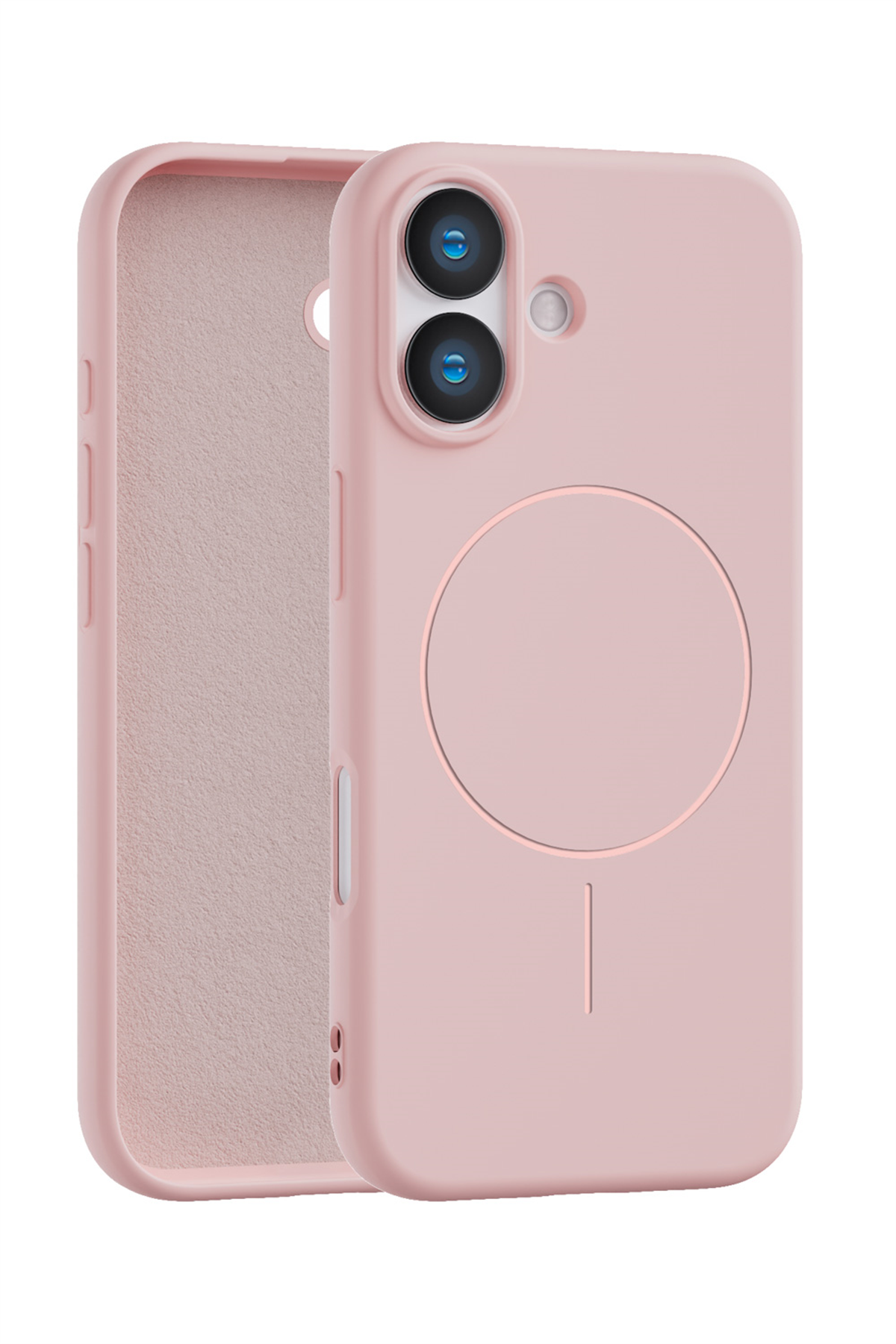 iPhone 16 Uyumlu İçi Kadife Magsafe Wireless Şarz Özellikli Telefon Kılıfı