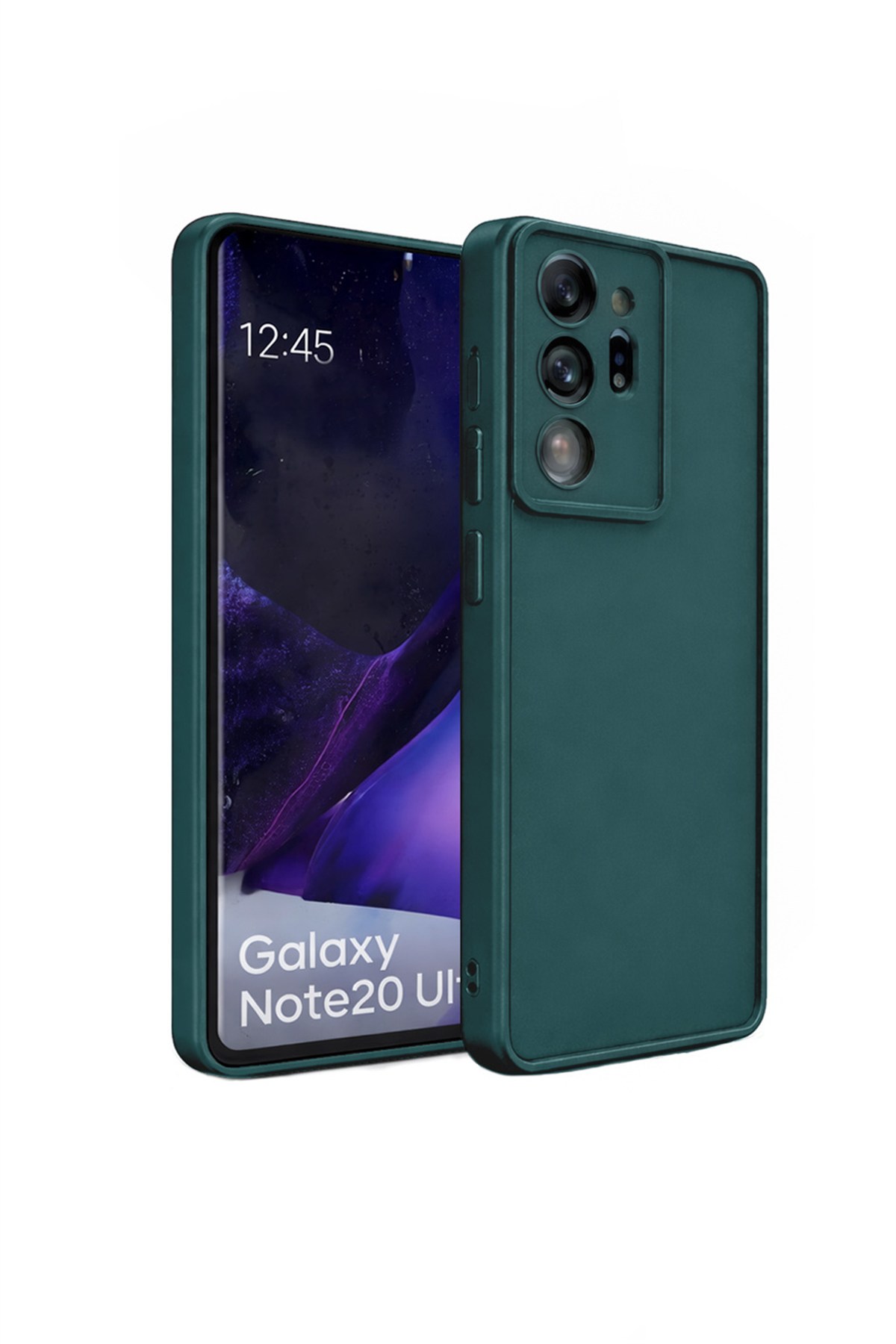 Samsung Galaxy Note 20 Ultra Kılıf – Kamera Çıkıntılı – Mat Silikon Telefon Kılıfı
