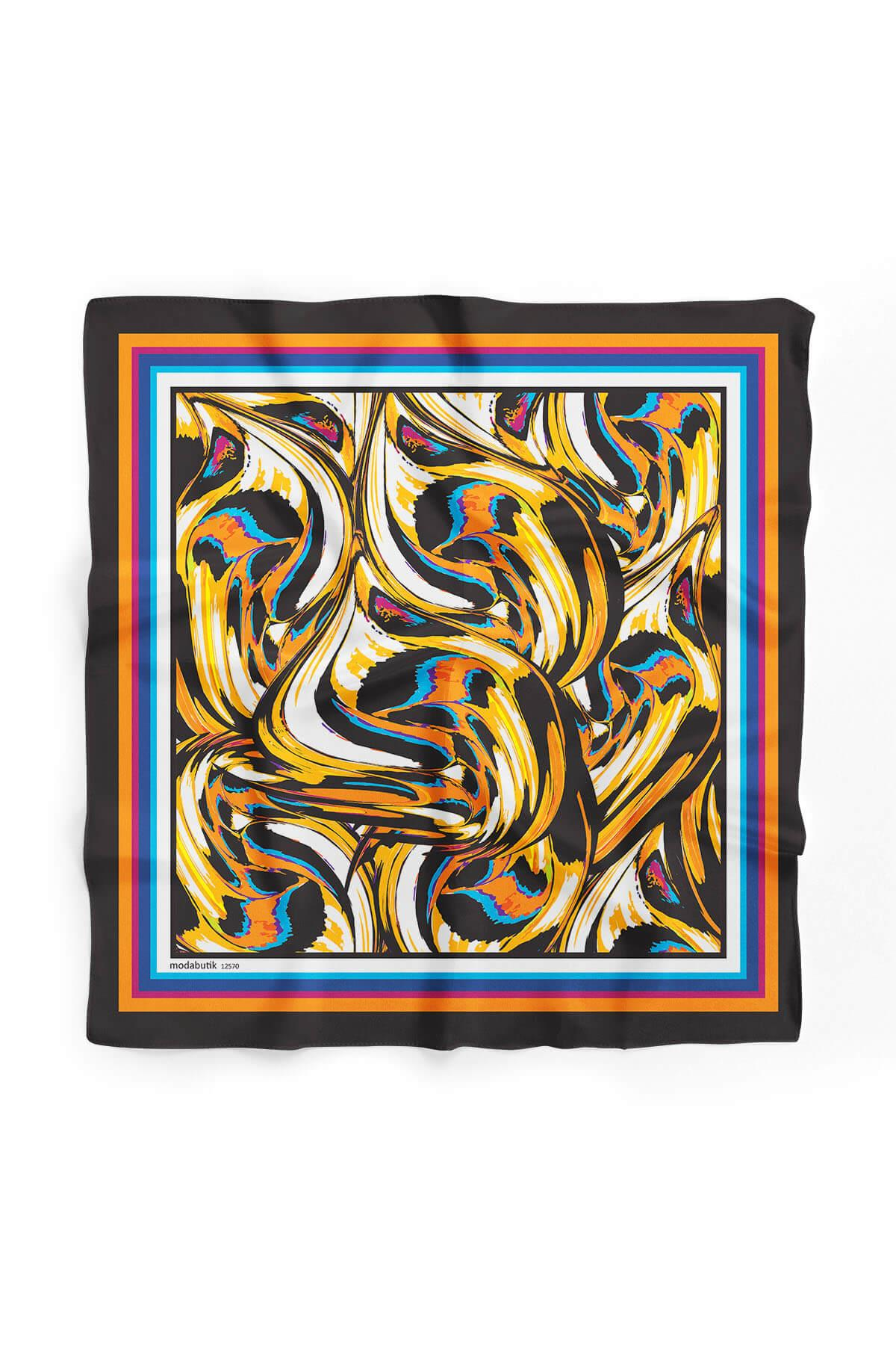 B118 COLORFUL LEOPARD BANDANA