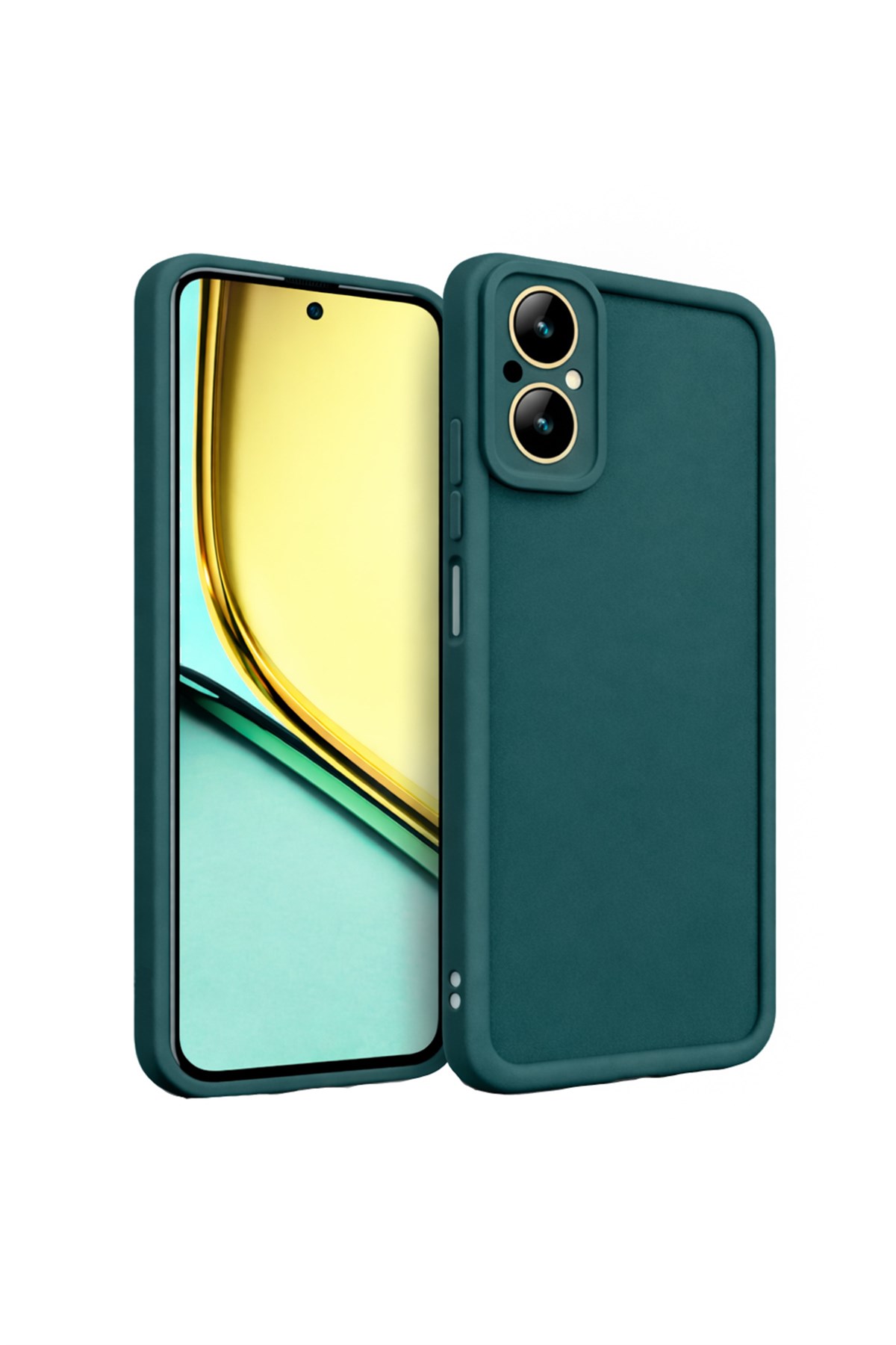 Realme C67 / Realme 12 Lite Kılıf – Kamera Çıkıntılı – Mat Silikon Telefon Kılıfı