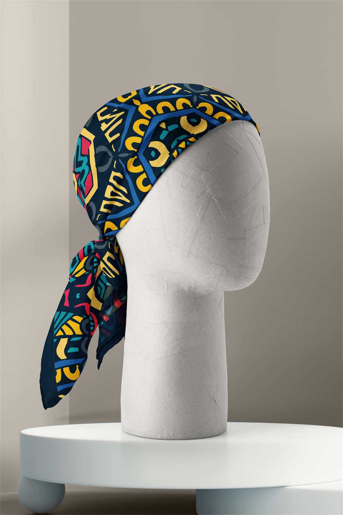 A114 Modabutik Etnik Desenli Bandana