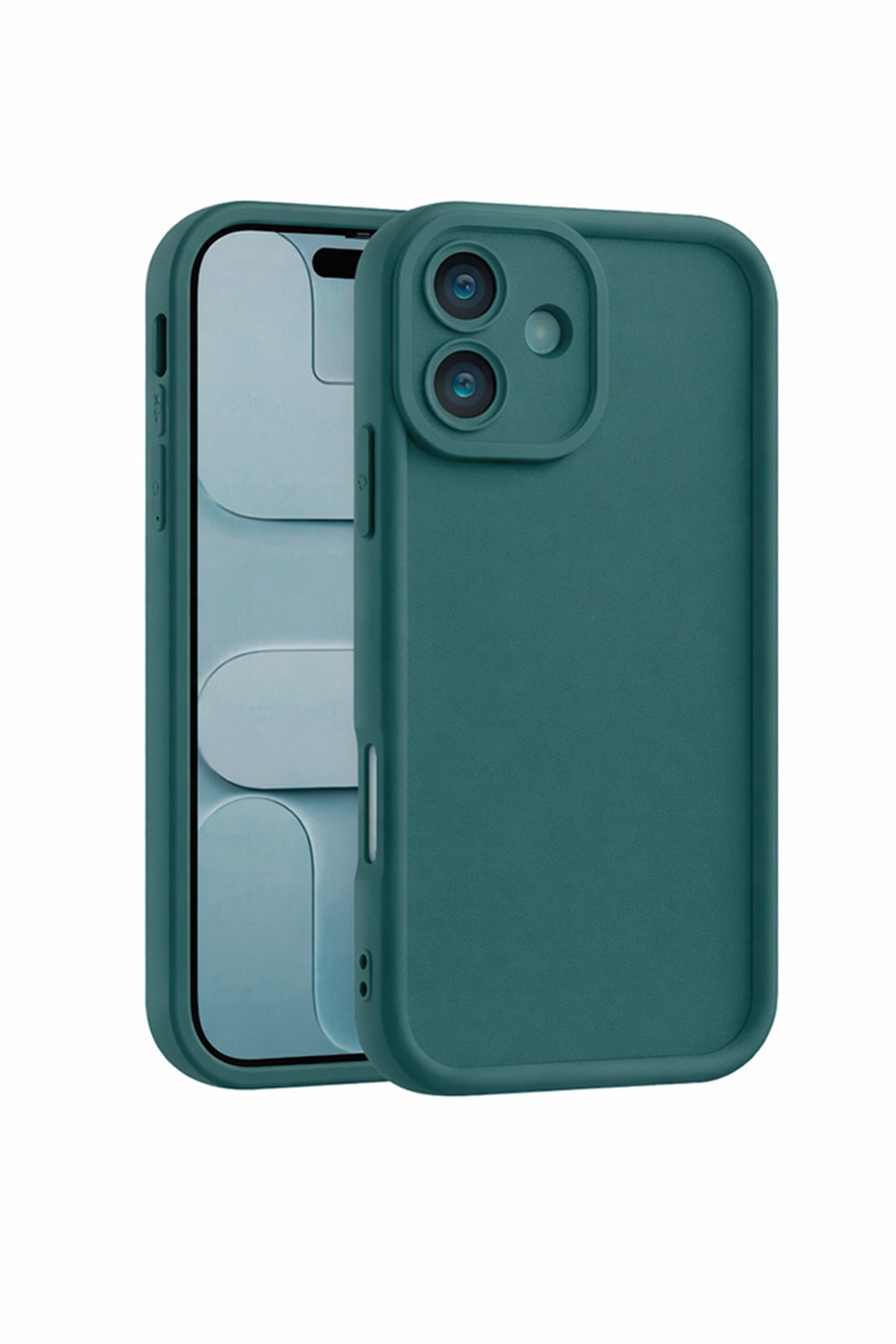 iPhone 17 Kılıf – Kamera Çıkıntılı – Mat Silikon Telefon Kılıfı