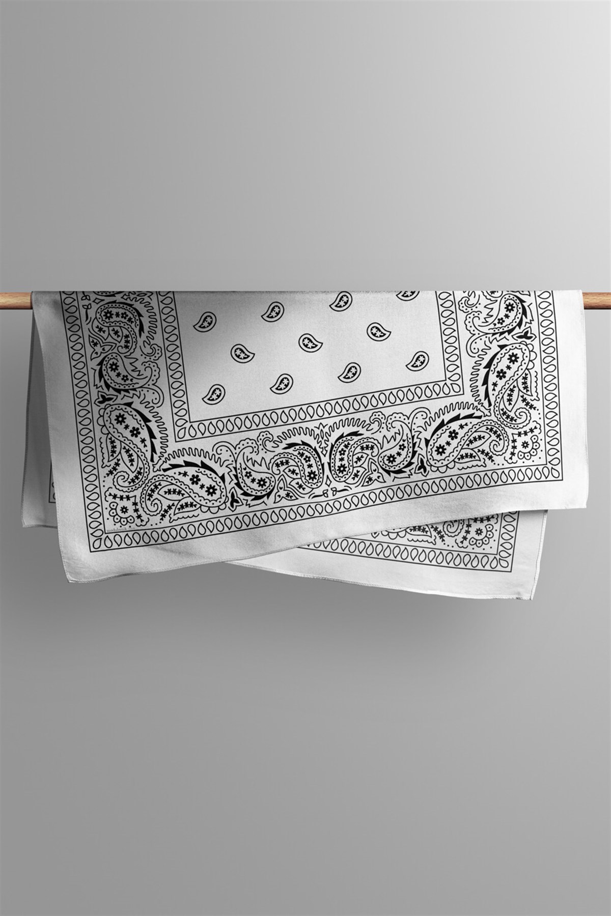 Violla A4 WHITE ŞALLI BANDANA DG12196