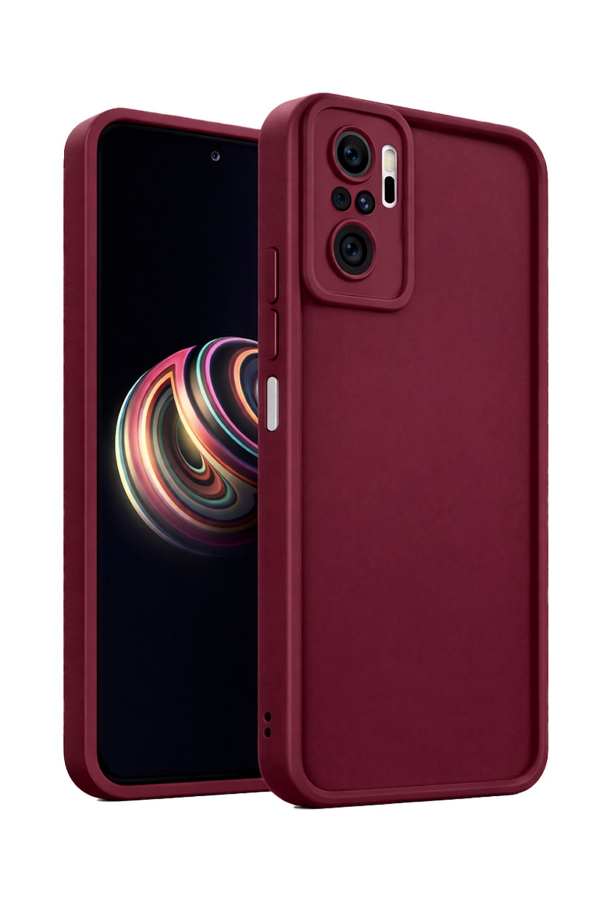 Xiaomi Redmi Note 10 / Redmi Note 10S / Redmi Note 11 SE Kılıf – Kamera Çıkıntılı – Mat Silikon Telefon Kılıfı