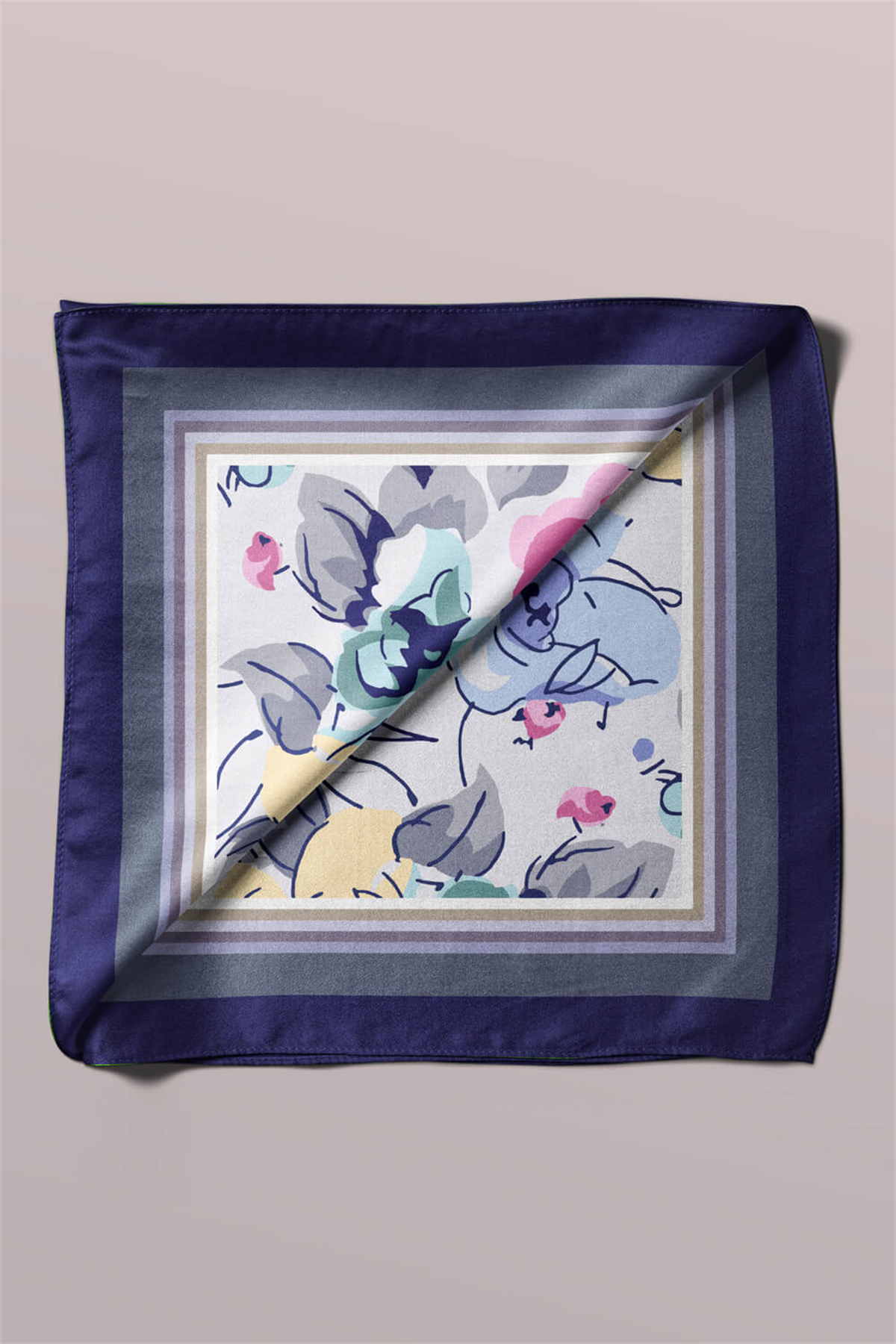 G114 KADIN DESENLİ BANDANA