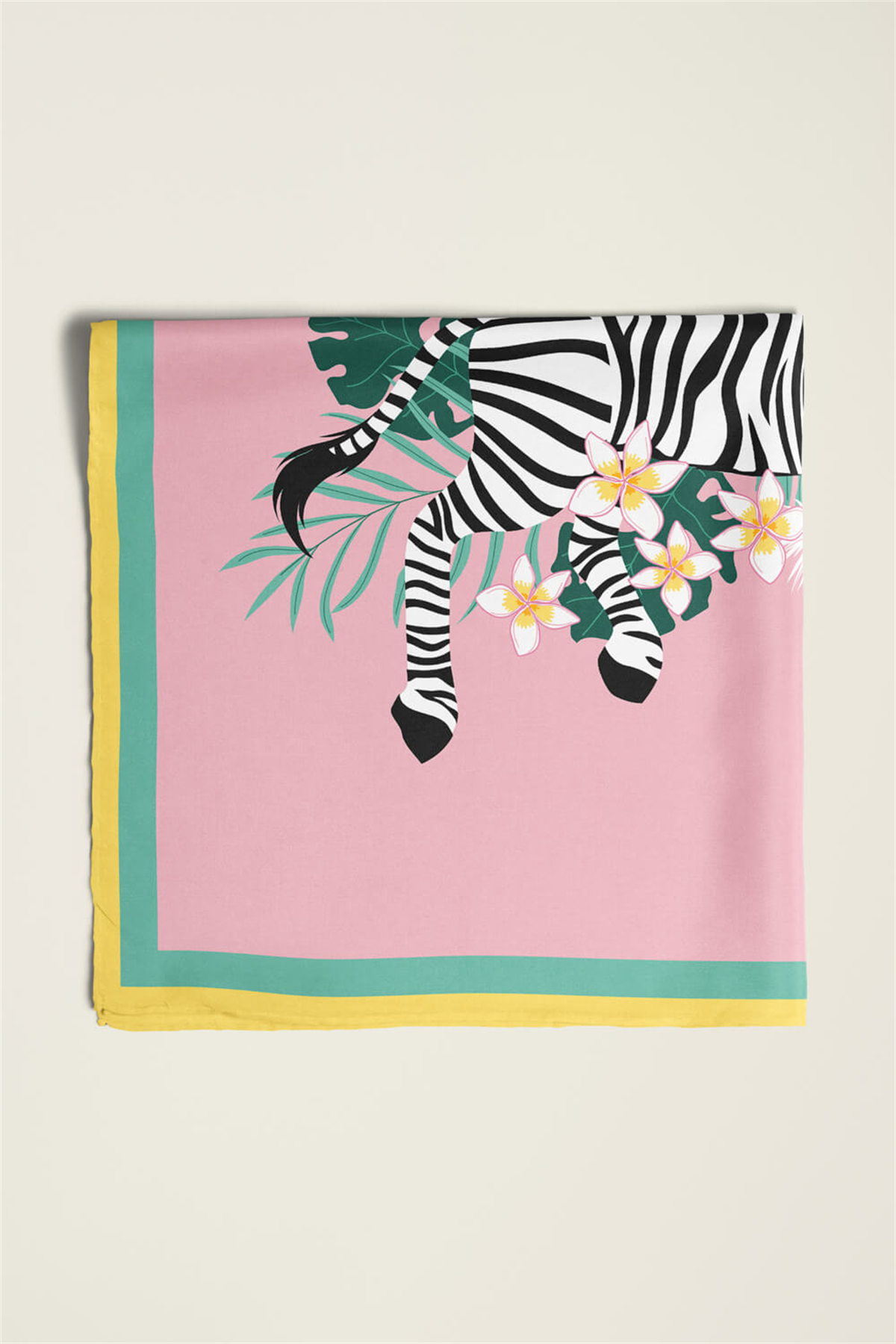 A39 Modabutik Zebra Desenli Bandana