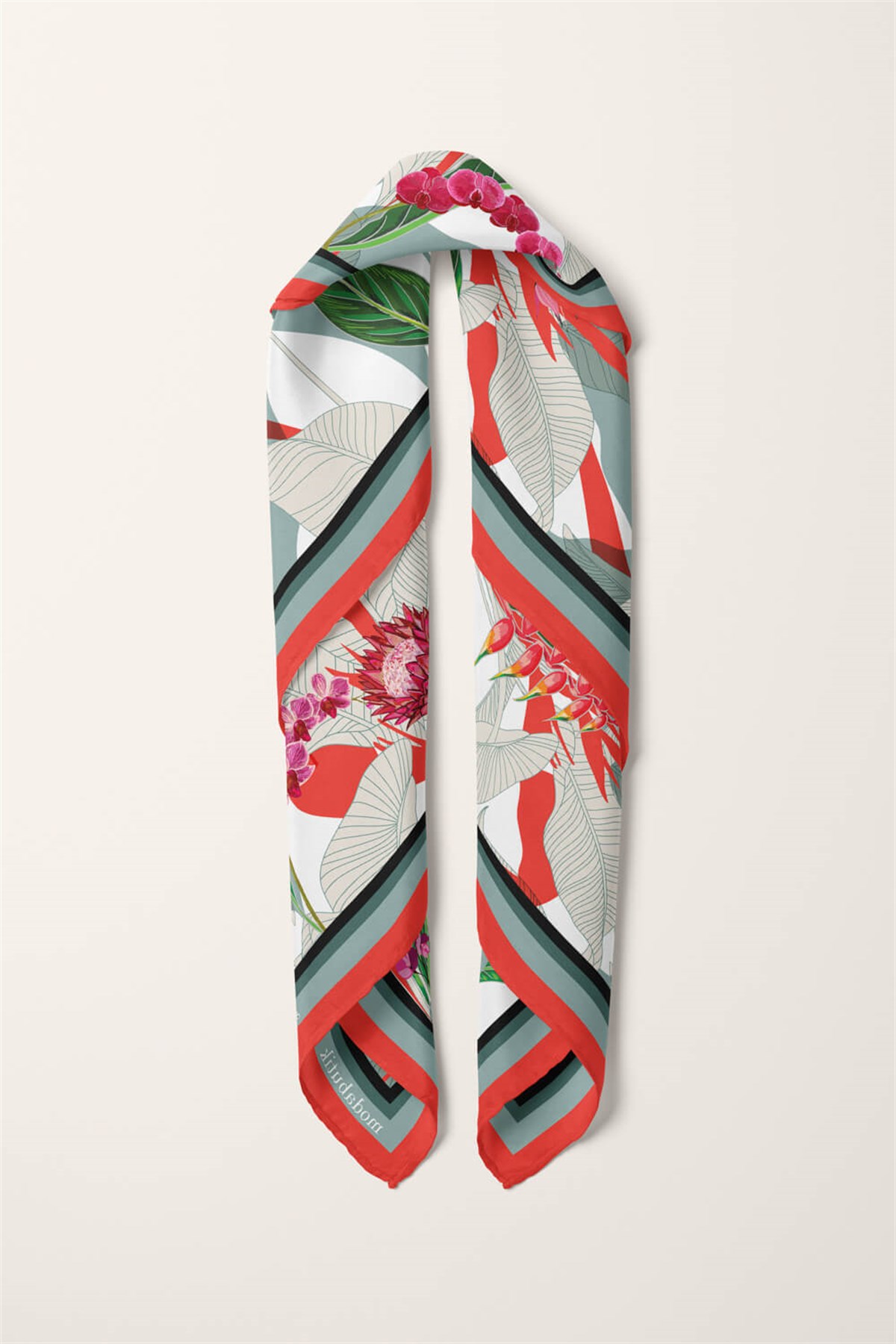 Violla D85 TROPIC ÇİÇEKLİ BANDANA DG12098