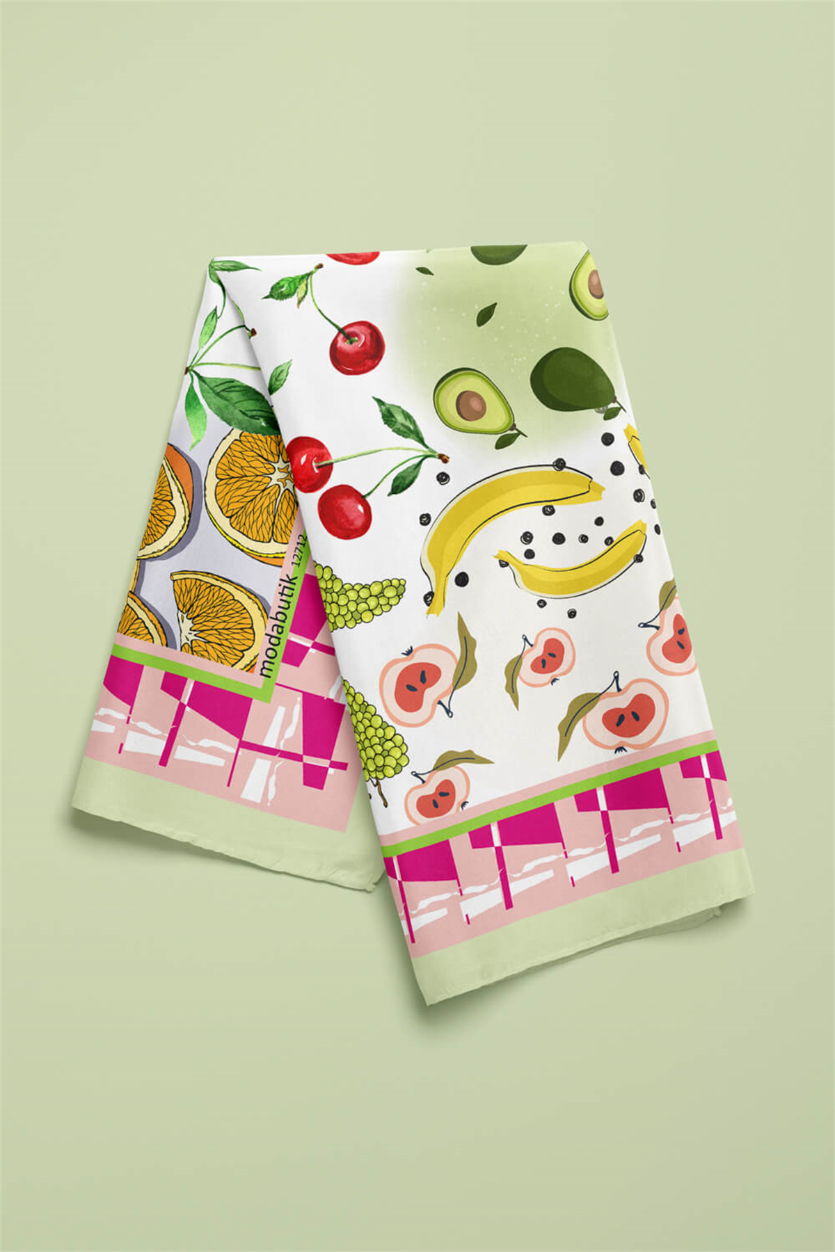 Z83 CLORFUL FRUIT TASARIM BANDANA