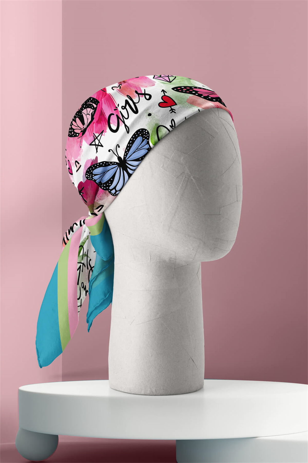 KADIN DESENLİ BANDANA